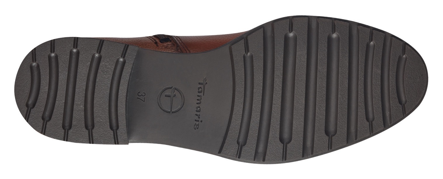 Tamaris Stiefel  Blockabsatz, Langschaftstiefel mit XS-Schaft und Stretchfunktion