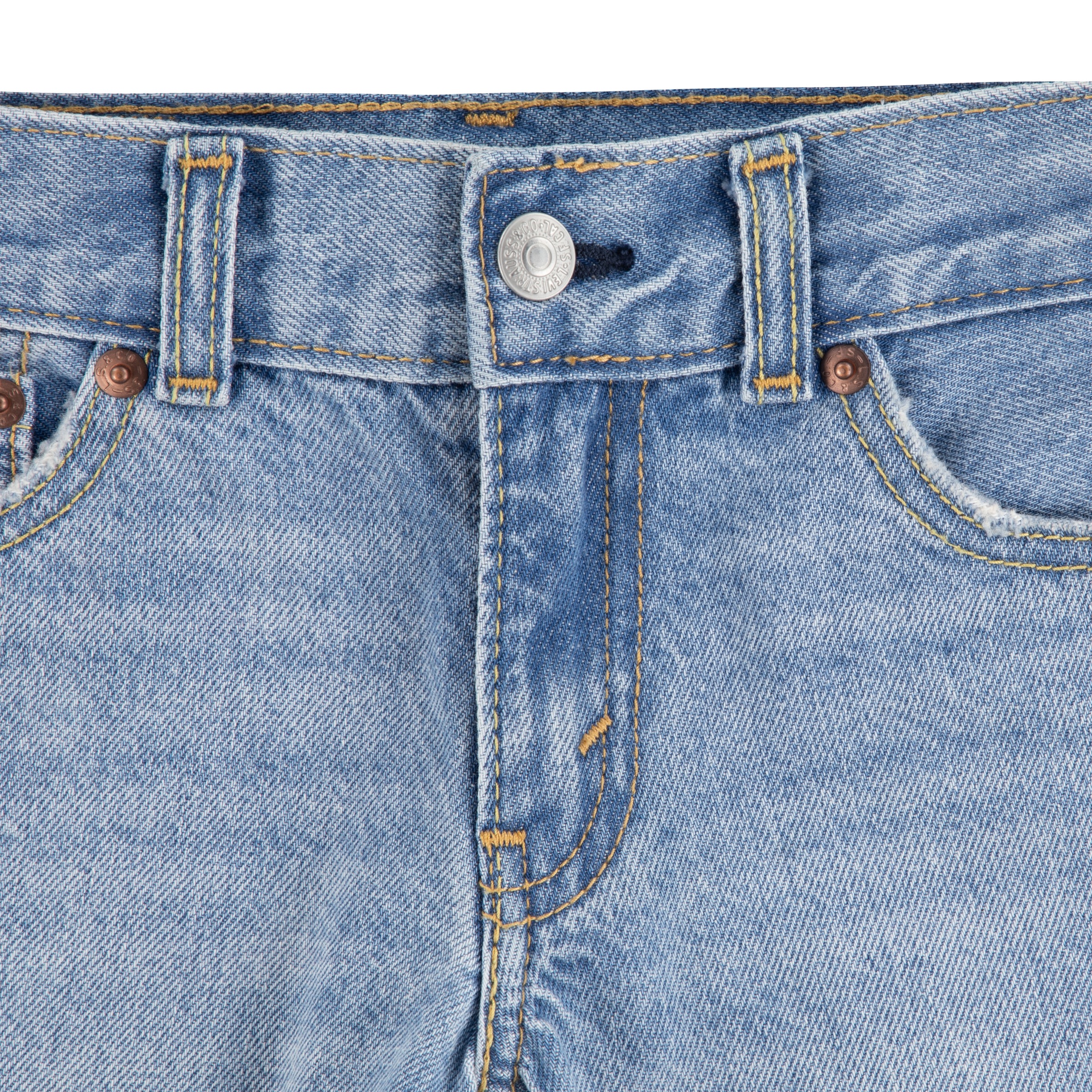 Levi's® Kids Short en jean aus robustem Baumwolldenim