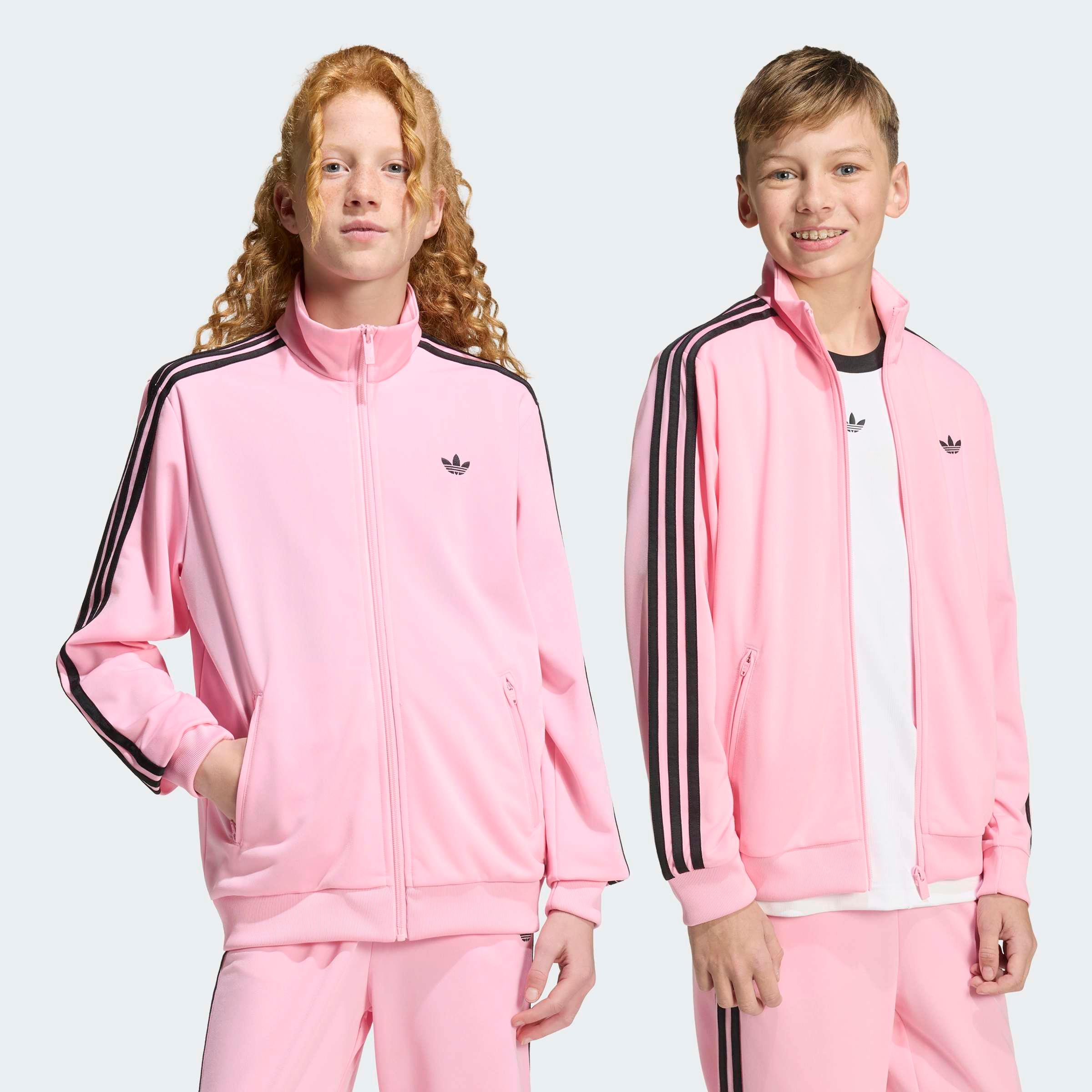 adidas Originals Veste d'entraînement »FIREBIRD LOCKERES TRACK« pour enfants, avec ourlet droit