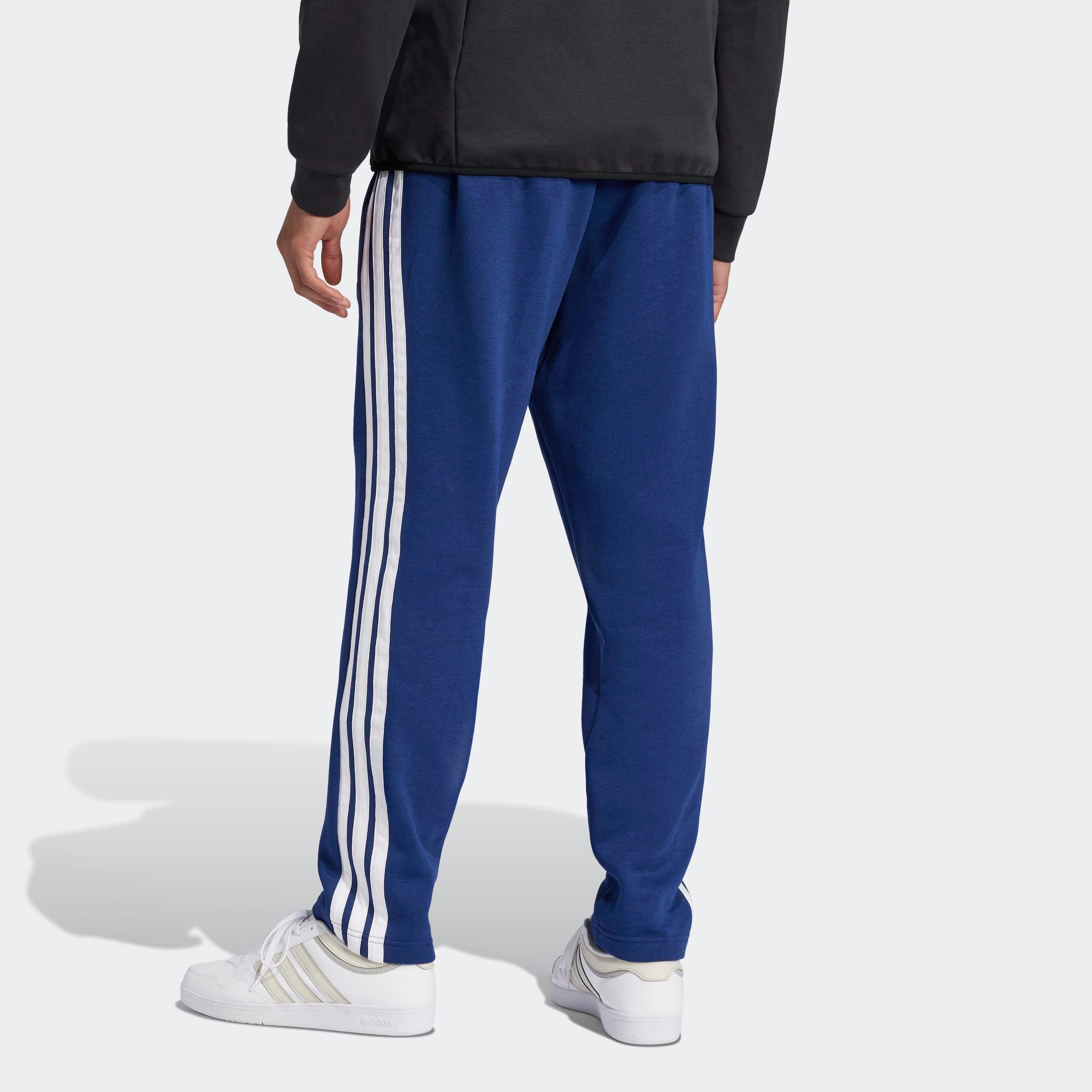 adidas Sportswear Sporthose »M 3S FL O PT«  aus Baumwolle, Polyester und Viskose, offener Saum