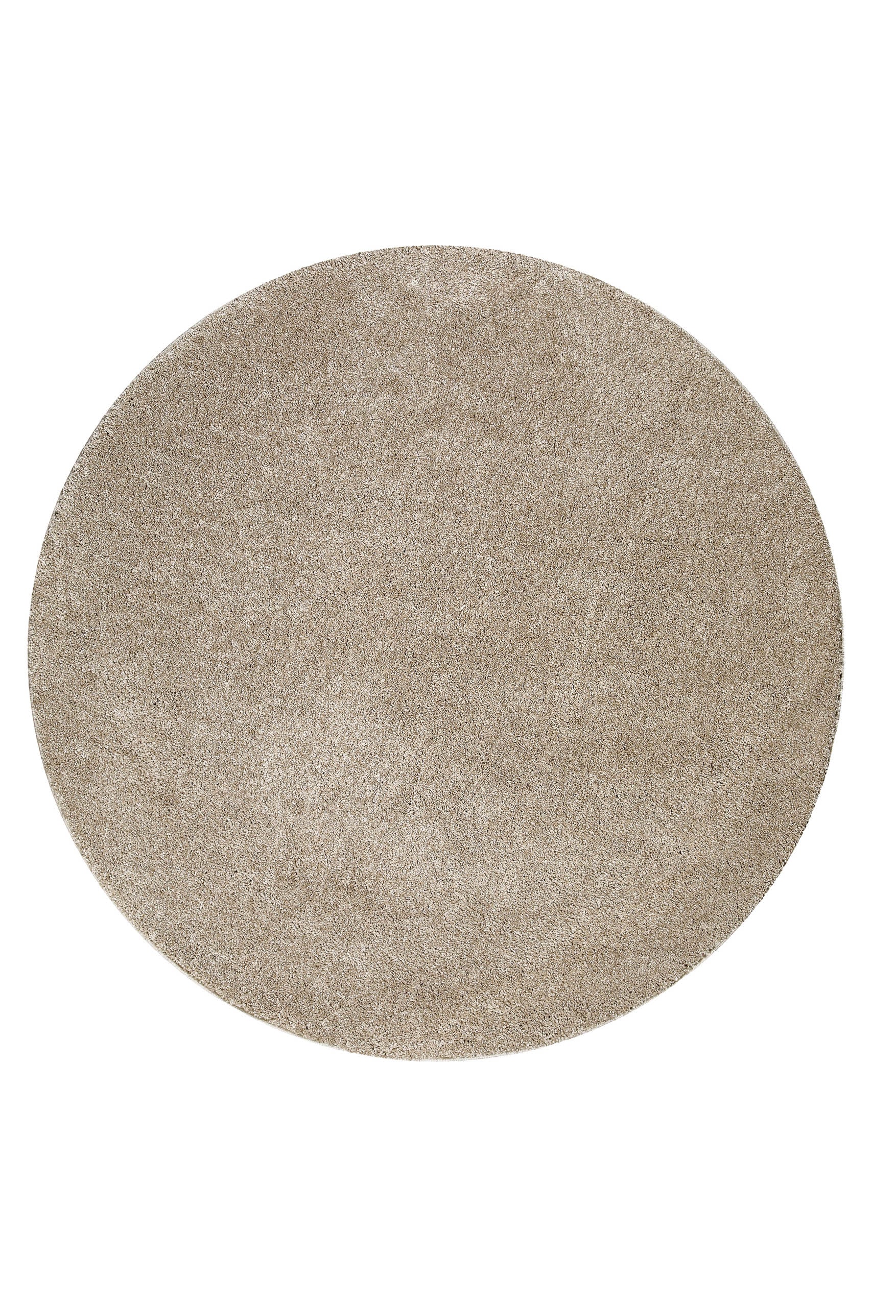 Wecon home Basics Tapis à poils longs »Nova« Rond 25 mm Höhe Shaggy, gewebt, robust, Wohnzimmer, Schlafzimmer