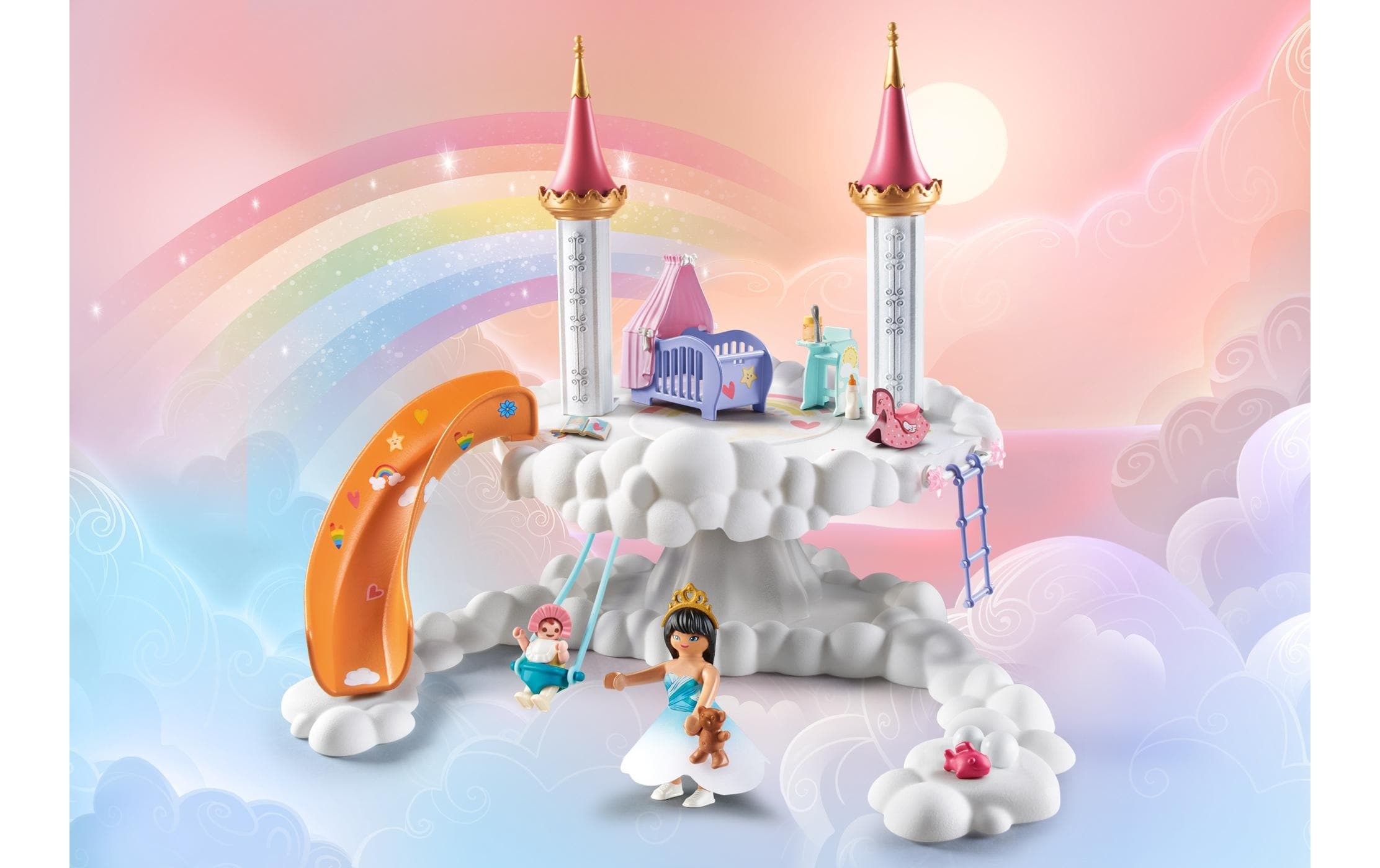 Playmobil® Spielbausteine »Princess Magic Himmlische Babywolke 71360«