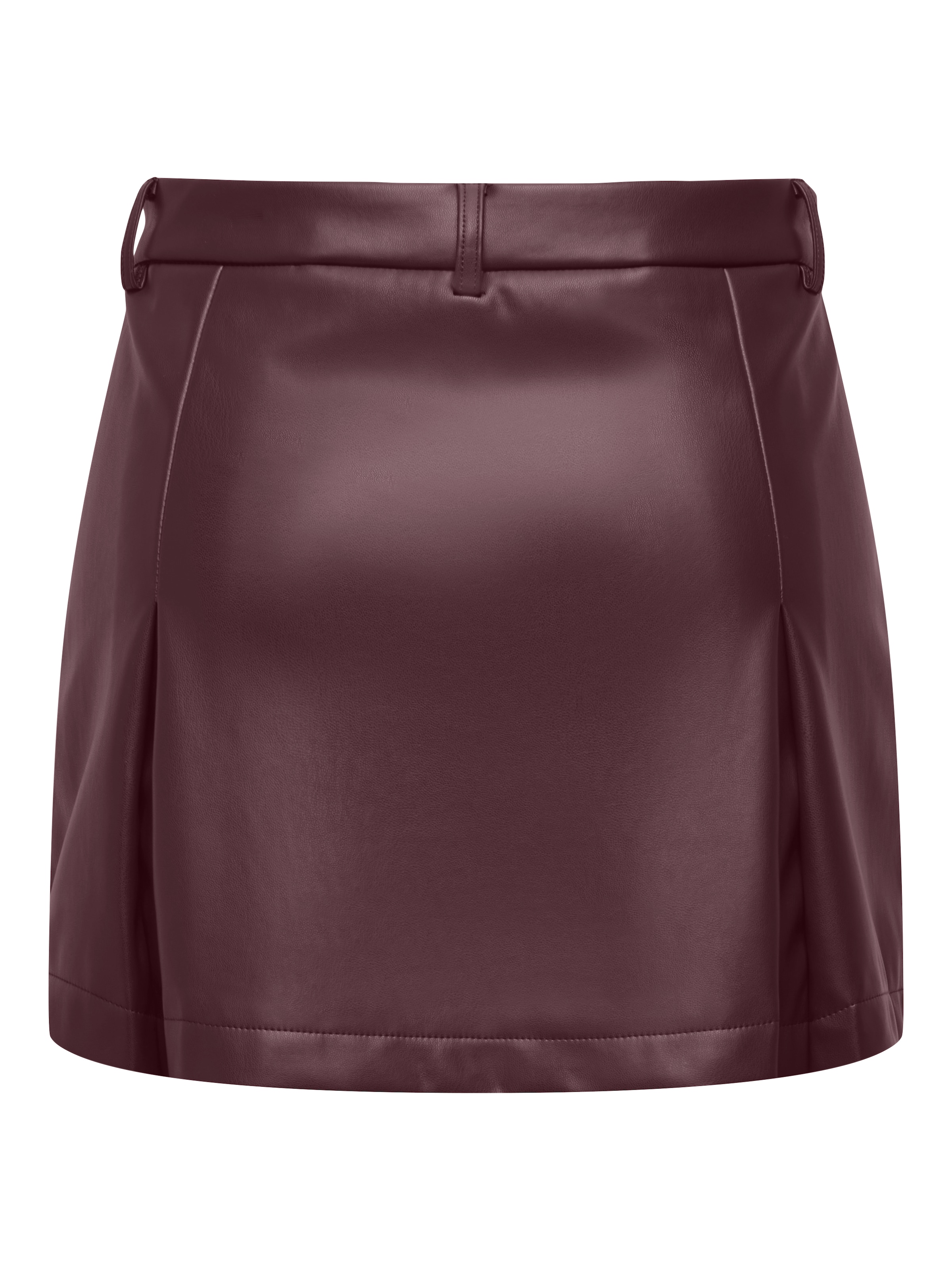 ONLY Lederimitatrock »ONLNIELLA HW PLEAT FAUX LEATHE SKIRT PNT« Lederimitat