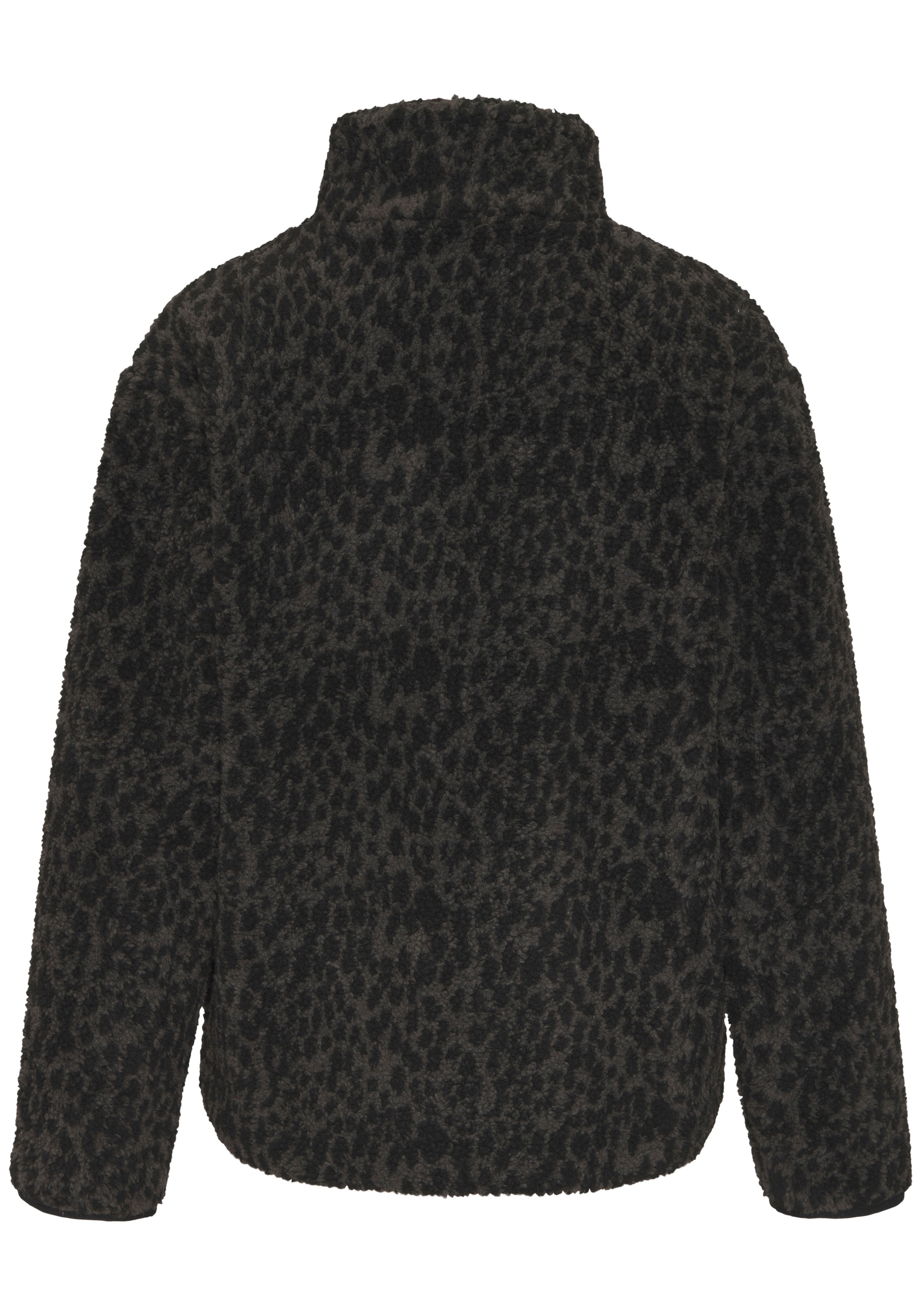 LASCANA Veste polaire mit elegantem Leo-Muster