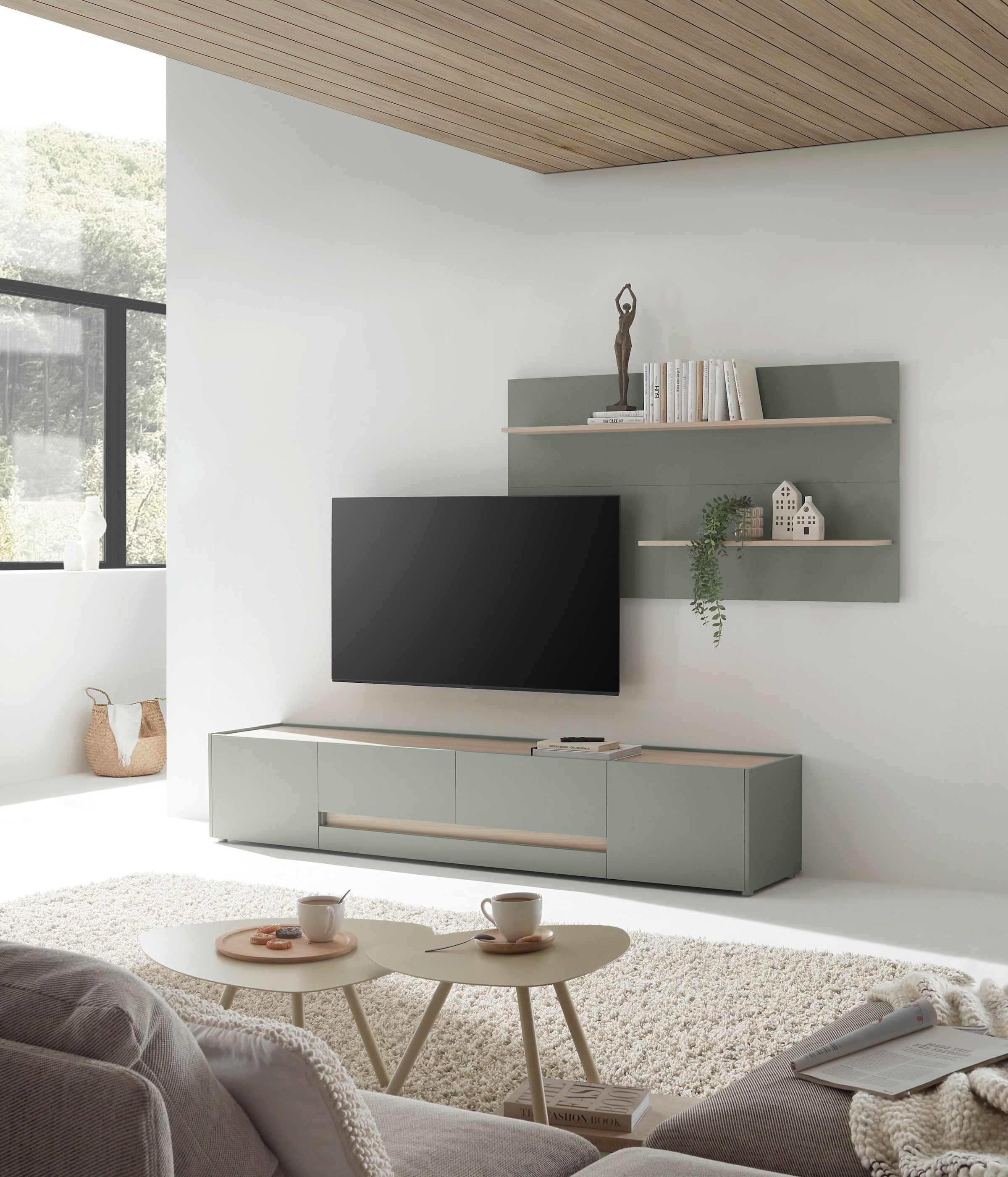 Home affaire Lowboard »City/Giron, moderner TV-Schrank, Kommode, TV-Unterschrank« zeitlos, modern, ausreichend Stauraum, vielseitig einsetzbar