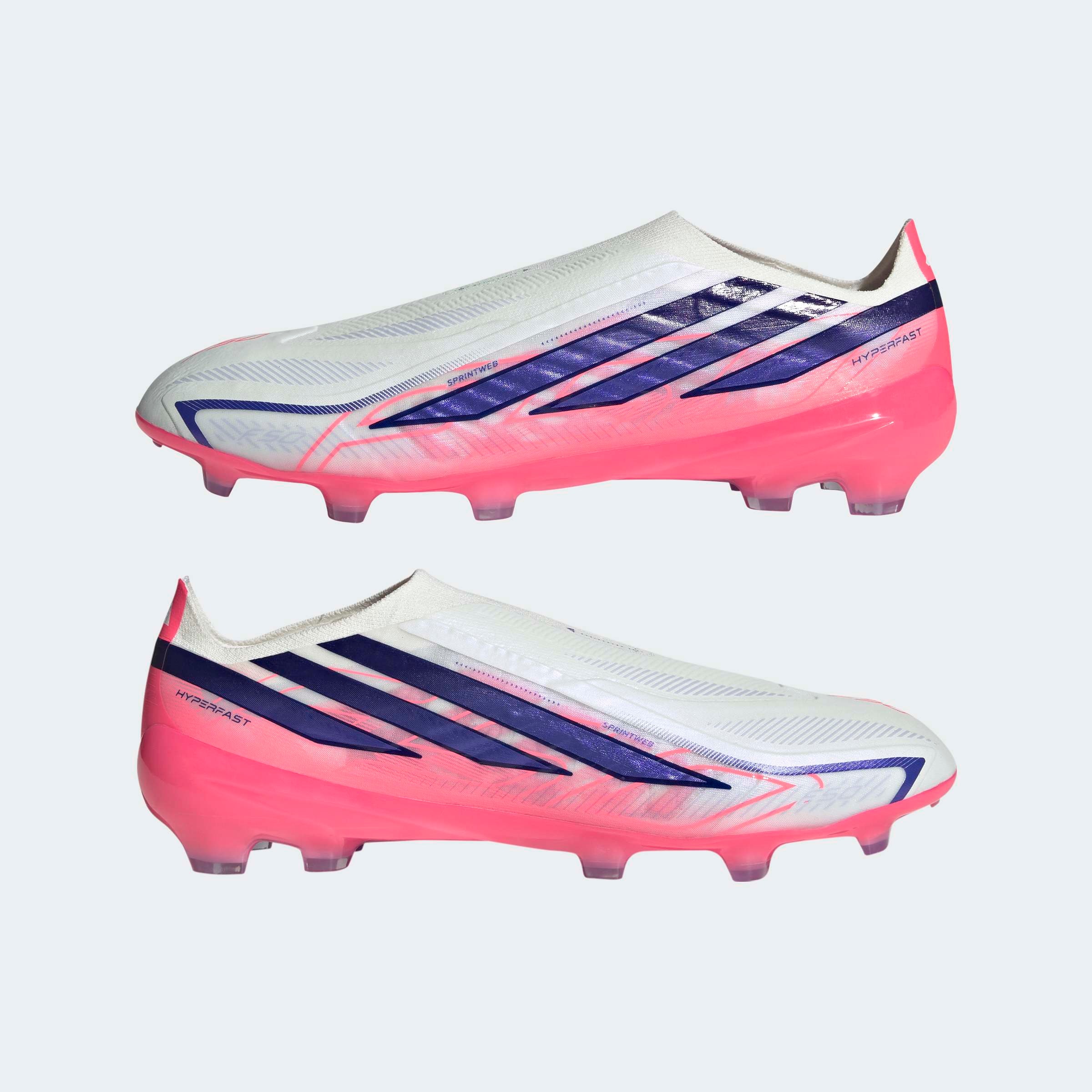 adidas Performance Chaussure de football »F50 HYPERFAST PRO , FESTE BÖDEN, SCHNÜRLOS«  semelle extérieure pour gazon et sols durs