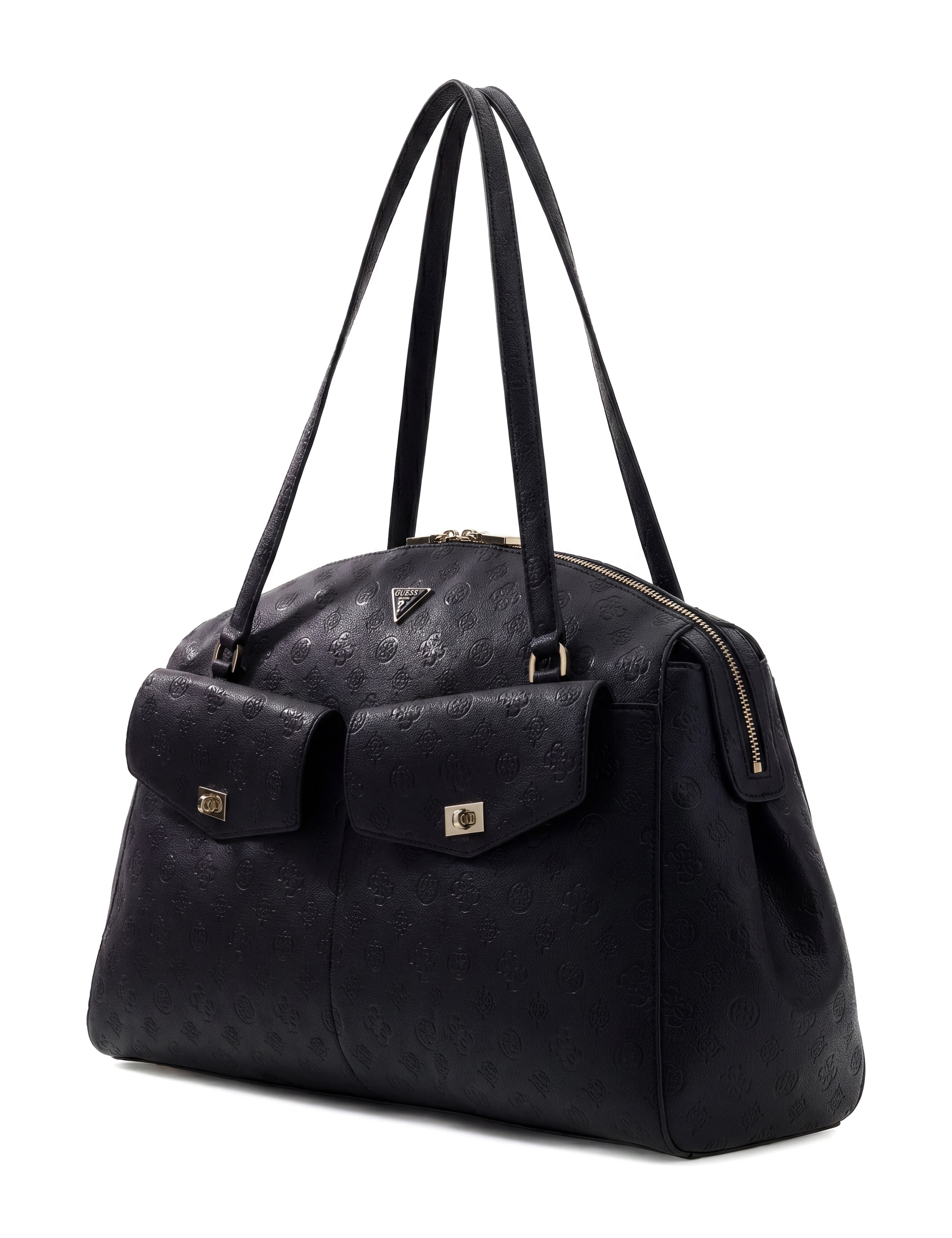 Guess Sac à bandoulière »BLAKE DOME TOTE« Sac à bandoulière pour femmes, sac à main avec fermeture éclair pratique