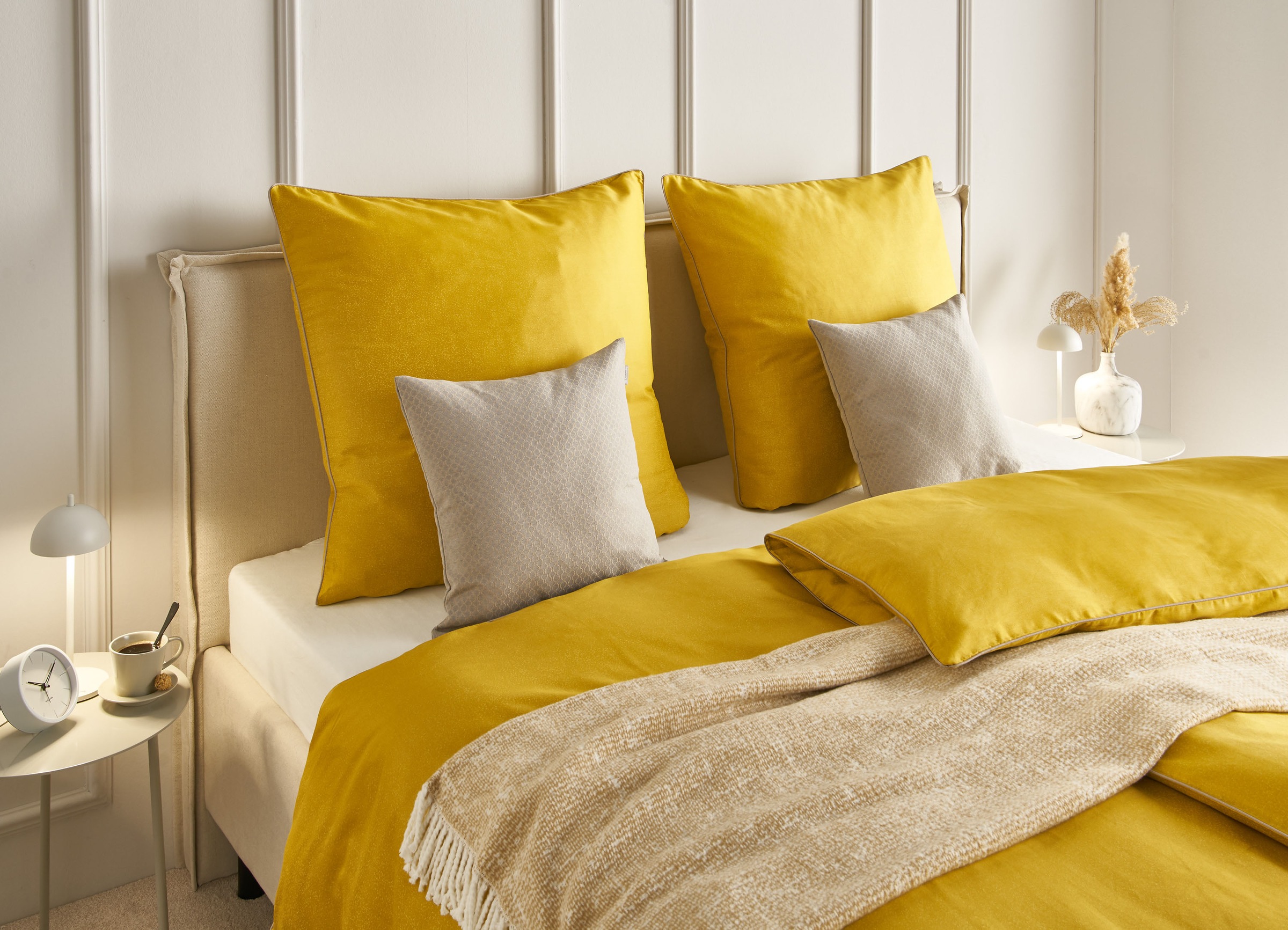 Musterring Bettwäsche »Ease« 2 Stk. aus Baumwolle