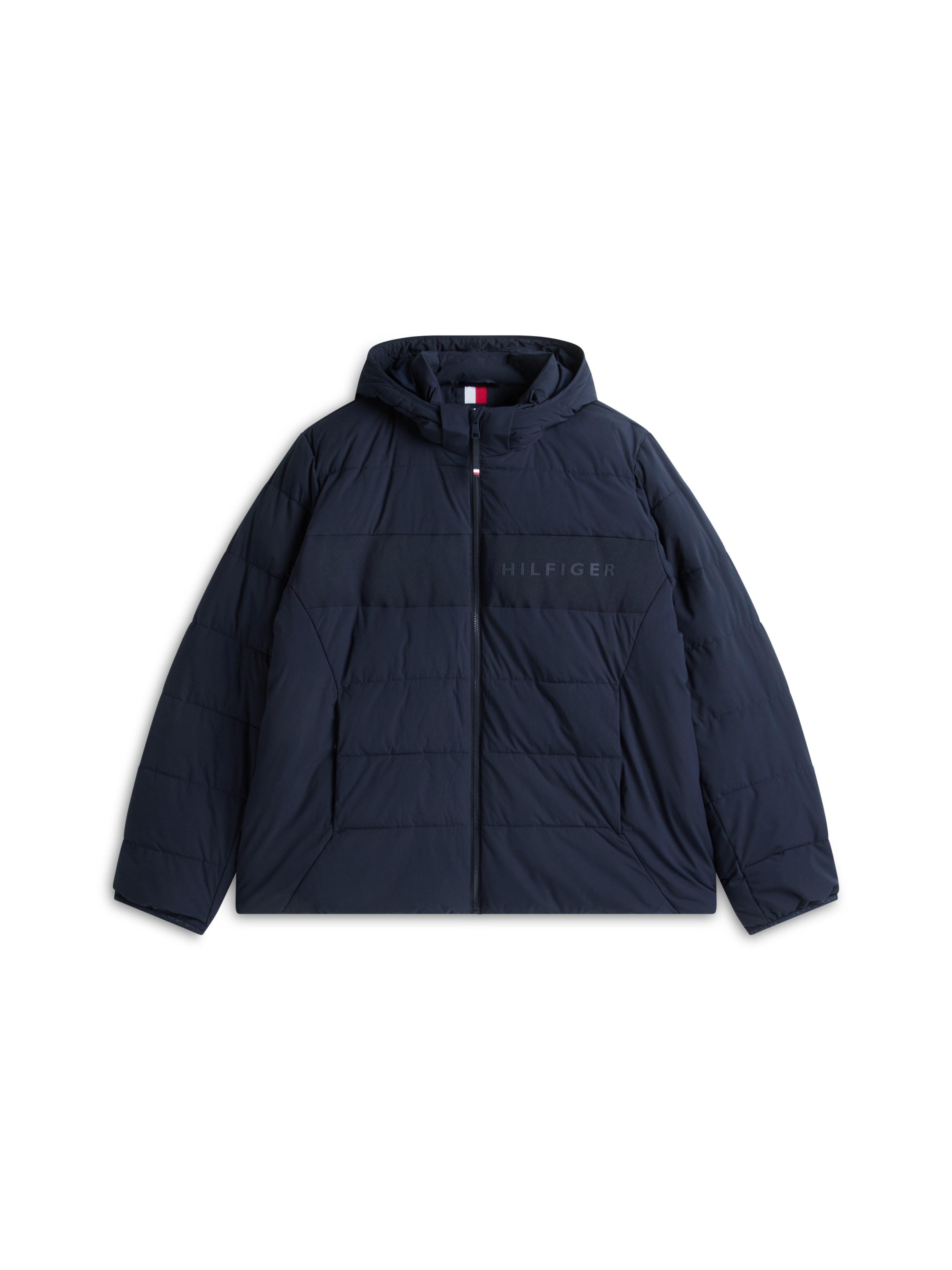 Tommy Hilfiger Big & Tall Steppjacke »BT-DETACH HOODED BRANDED« mit Kapuze Grosse Grössen, normale Passform