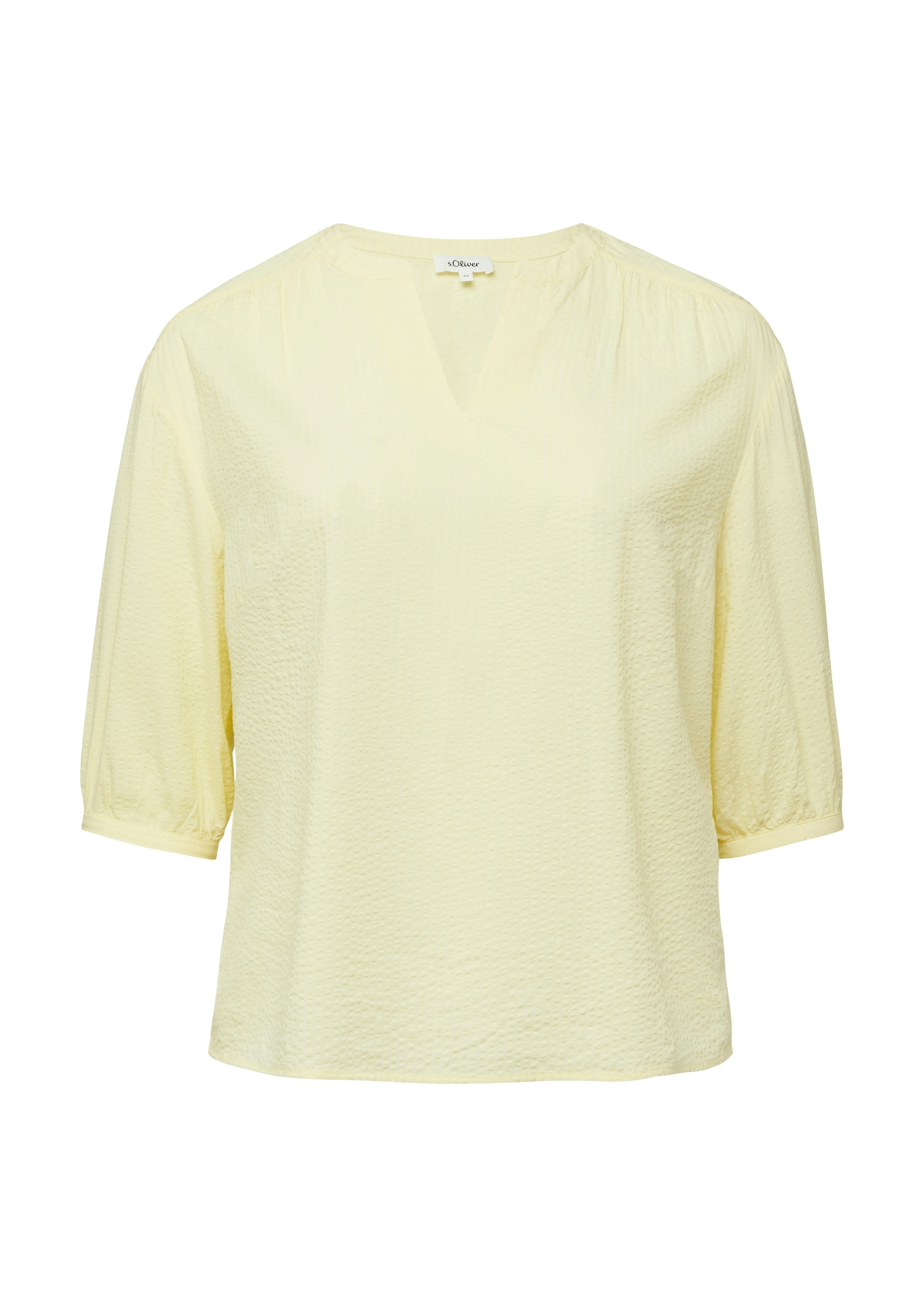 s.Oliver CURVE Blouse à enfiler manches 3/4 en viscose / grandes tailles