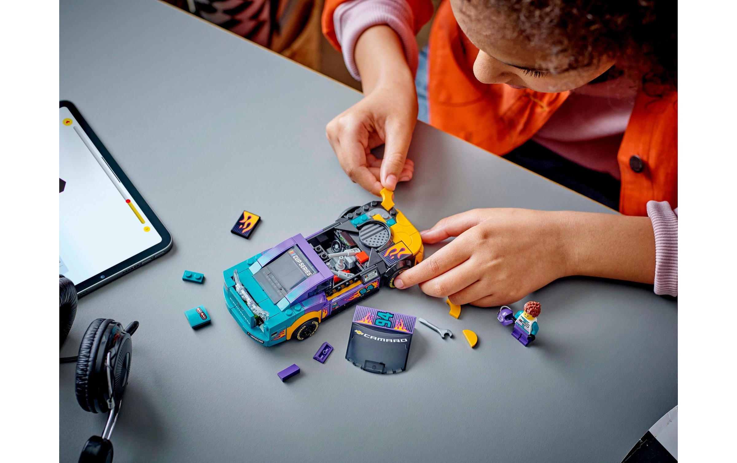 LEGO® Pions de construction »Speed Champions NASCAR Next Gen Chevrolet Camaro ZL1 76935«