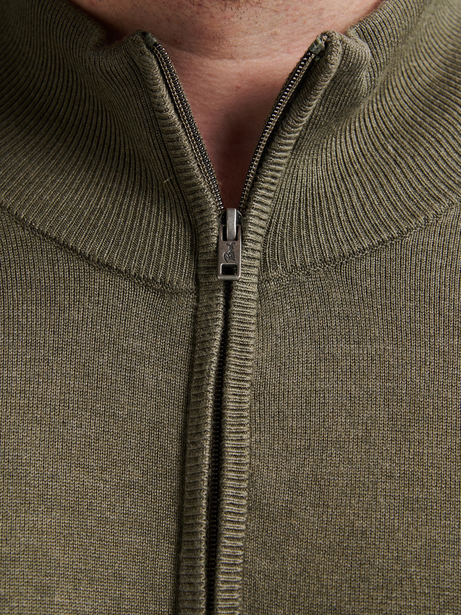 Petrol Industries Troyer , mit Rippbündchen
