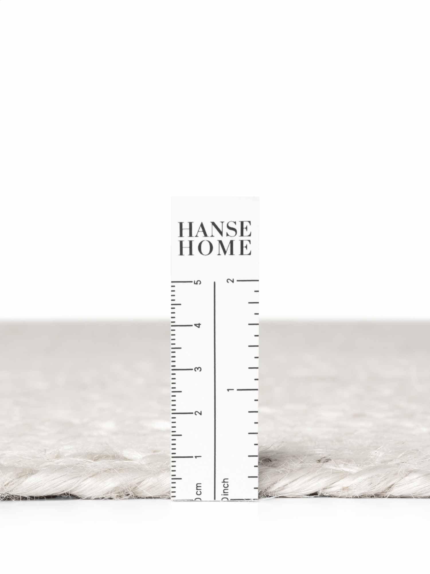 HANSE Home Tapis »Juteteppich Teppich Juno« Rectangulaire 9 mm Höhe jute, forme, fait main, tapis de salon, tapis naturel, salon