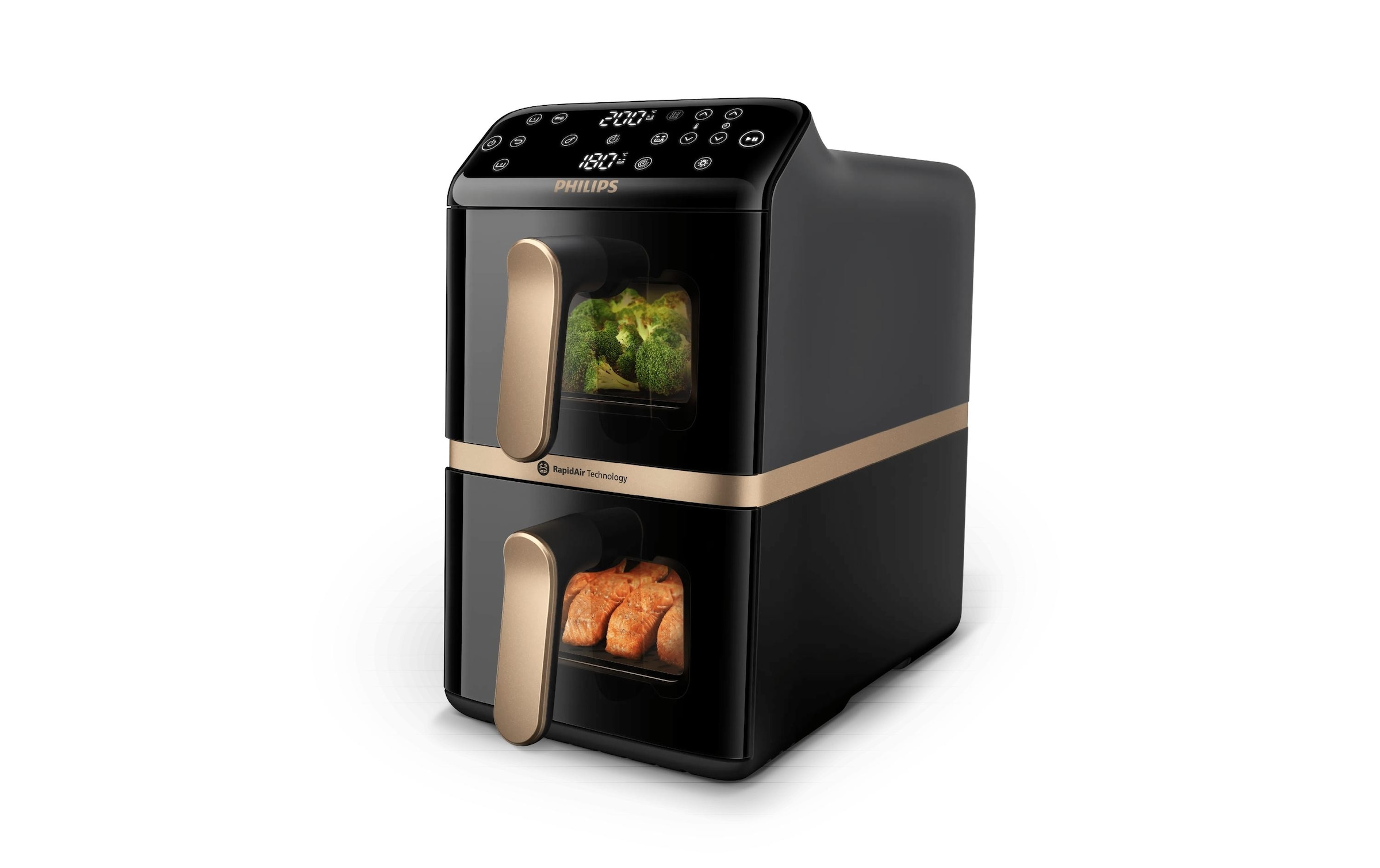Philips Friteuse à air chaud »NA462/79 10 l« 2300 W avec revêtement antiadhésif