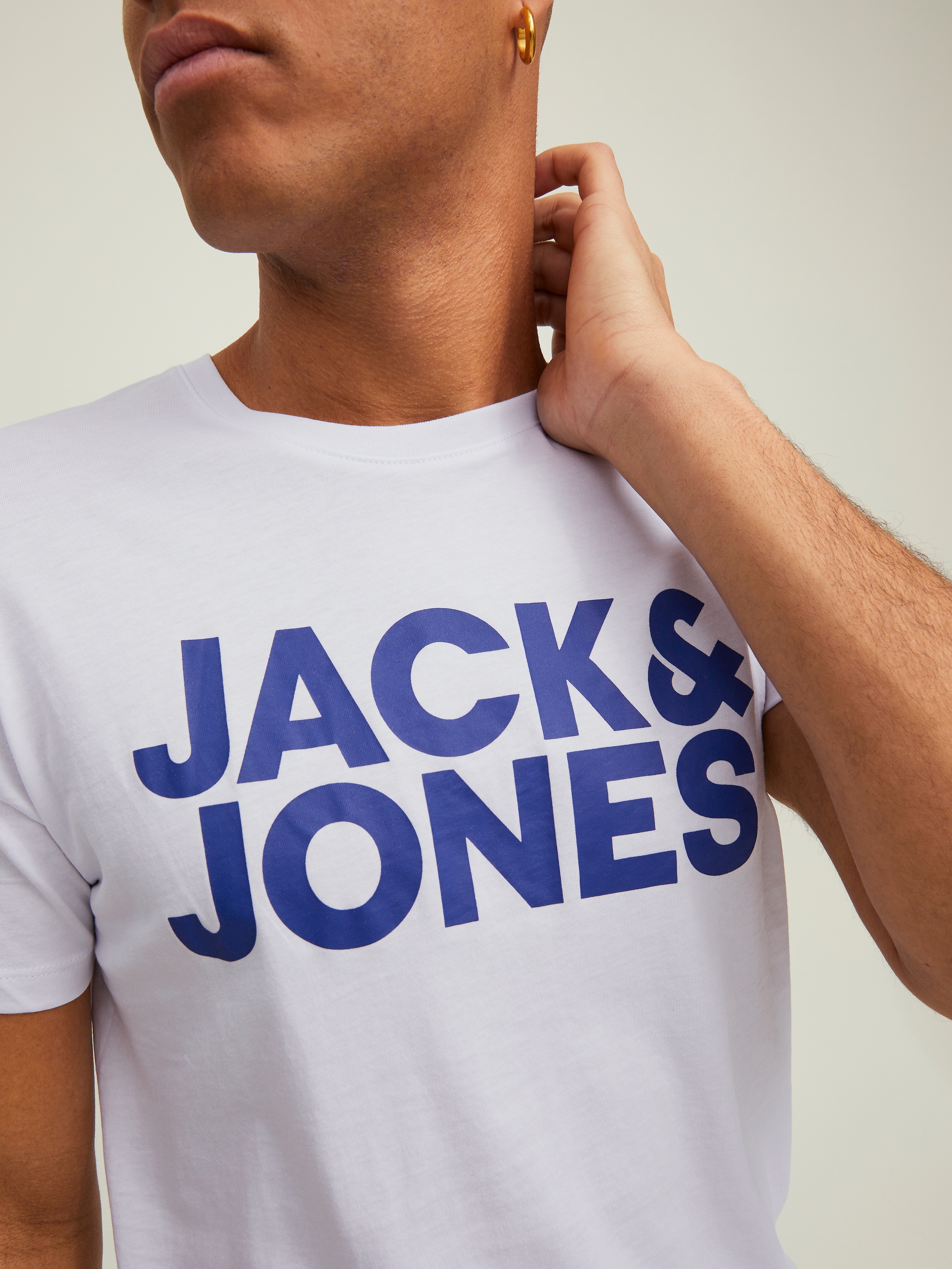 Jack & Jones T-Shirt »CORP LOGO TEE« Packung, 3er-Pack, 3 Stk.