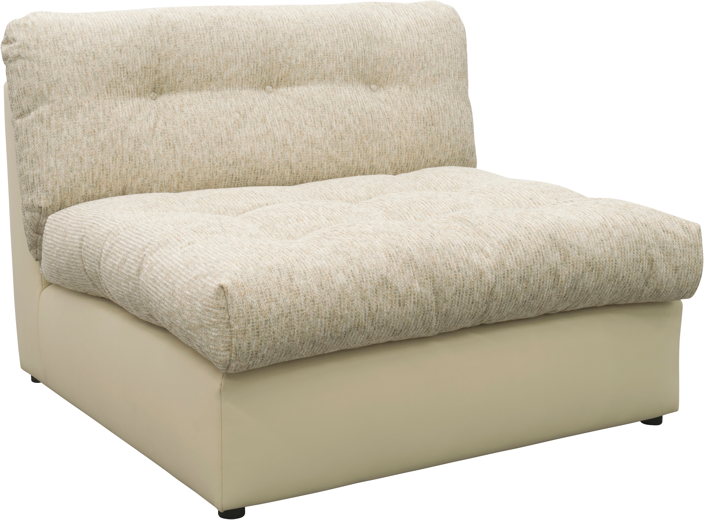 DOMO collection Élément de canapé »Caleo, 121 cm breit, modular, grosszügige Polsterung« erweiterbar mit weiterem Sofaelement, Einzelsofa und Eckelement