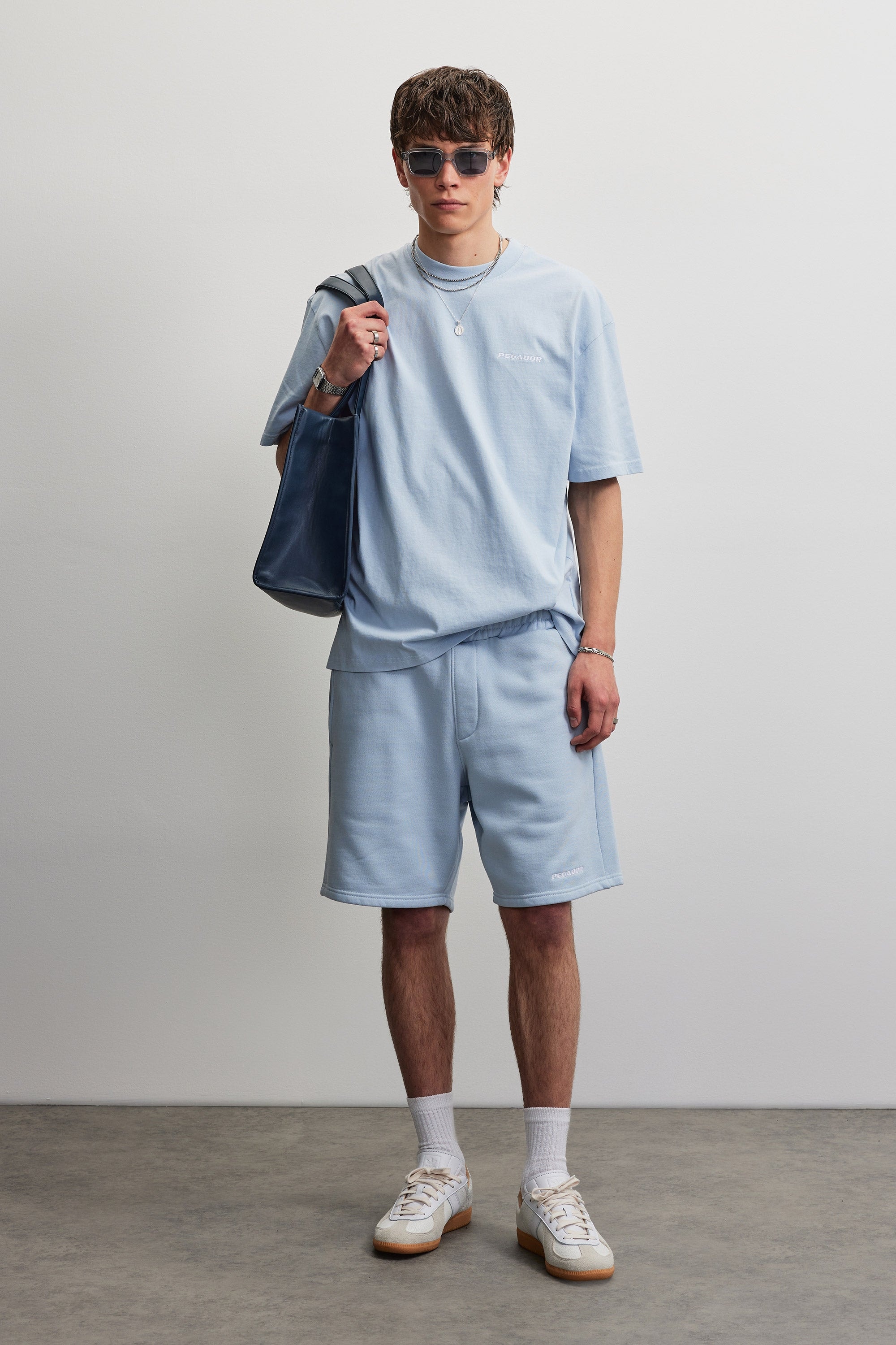 PEGADOR T-shirt »LOGO OVERSIZED TEE« Coton, oversize