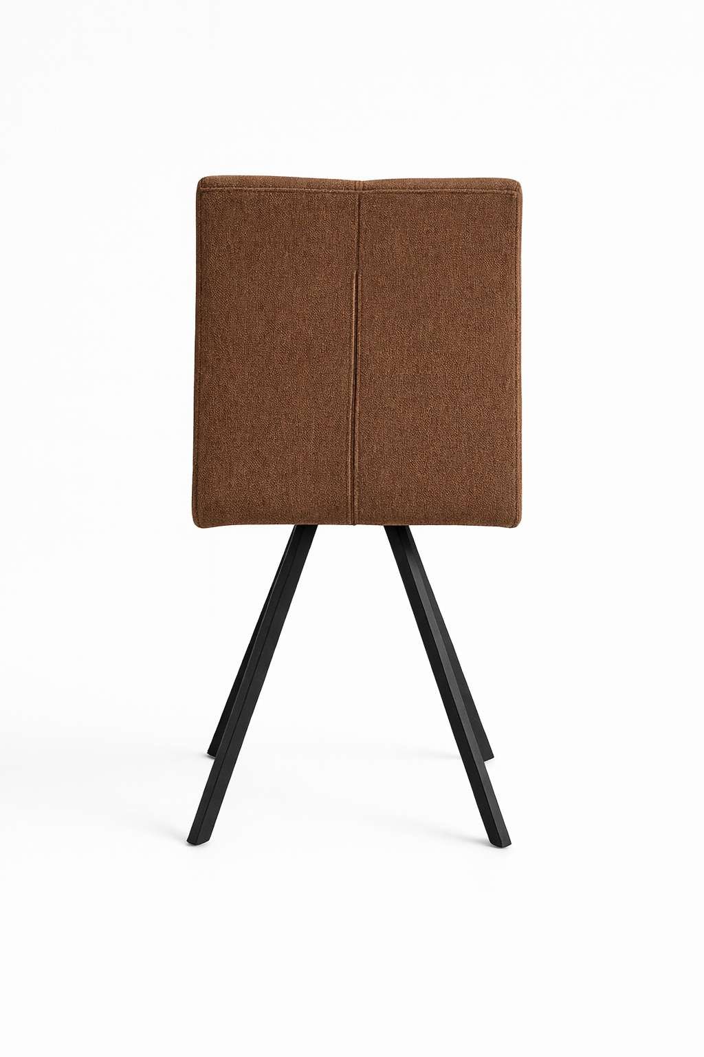 Home affaire Esszimmerstuhl »Mia Essstuhl, Wohnstuhl, Polsterstuhl, 4-Fussstuhl« (Set) 2 Stk.mit schwarz pulverbeschichteten Metallbeinen, gepolstert, modern