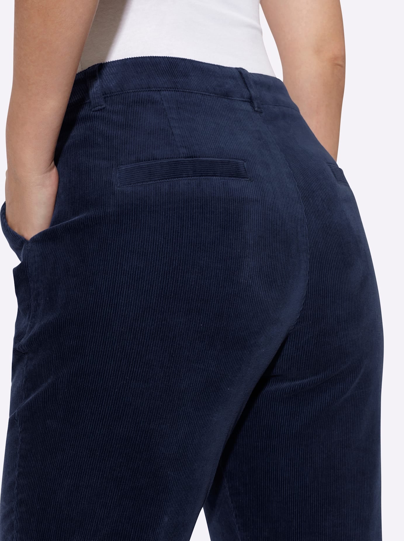 heine Pantalon en velours côtelé