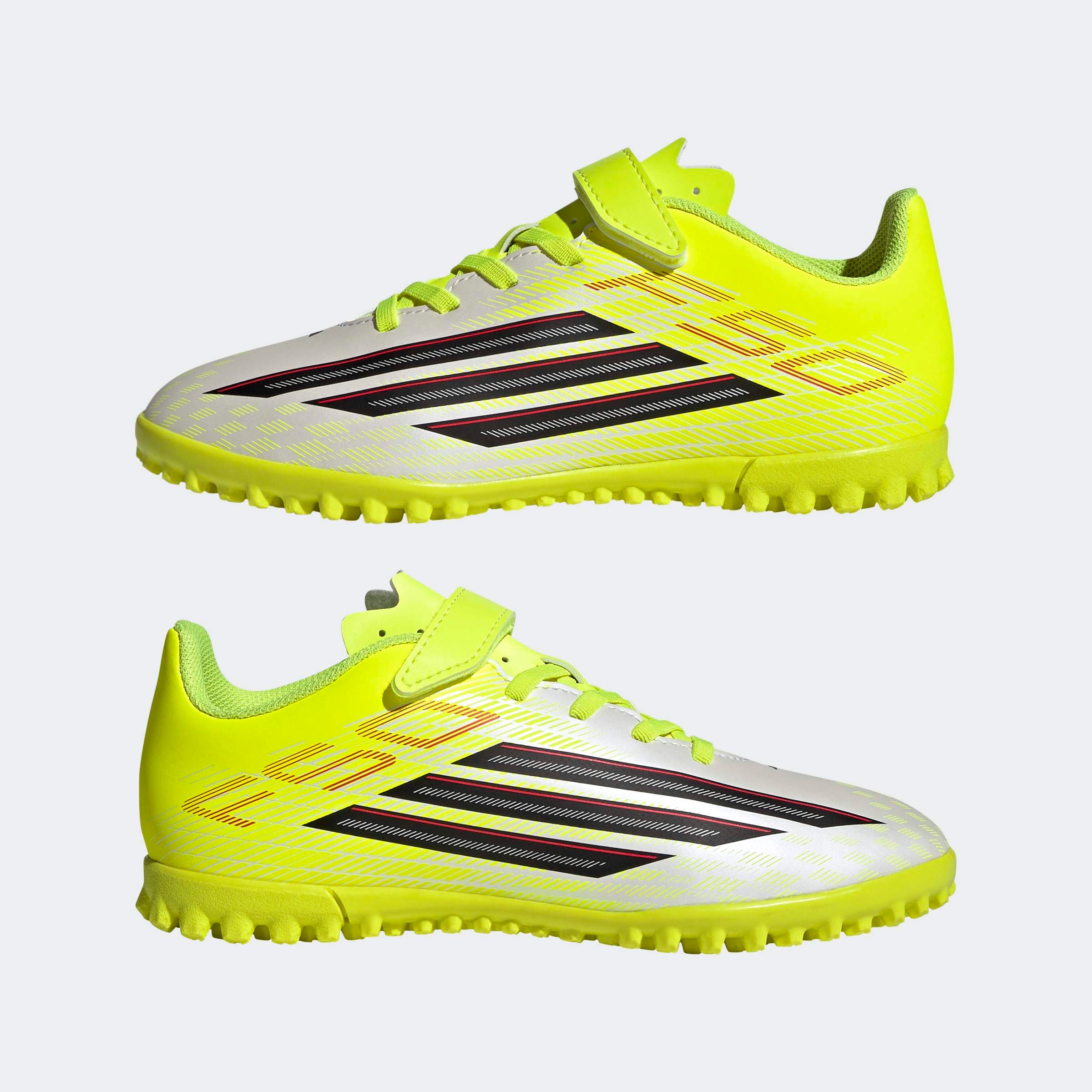 adidas Performance Fussballschuh »F50 CLUB KLETTVERSCHLUSS TURF KIDS«  für Kunstrasen, Hart- und Aschenplätze, für Kinder & Jugendliche