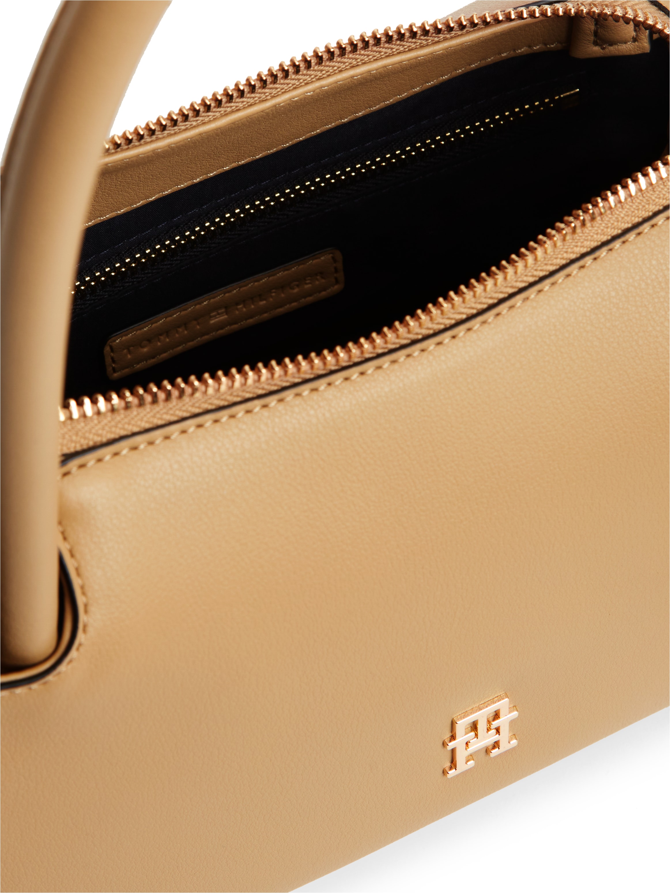 Tommy Hilfiger Sac à bandoulière »TH LOGOTAPE SHOULDER BAG« Damen Handtasche mit doppeltem Tragegriff