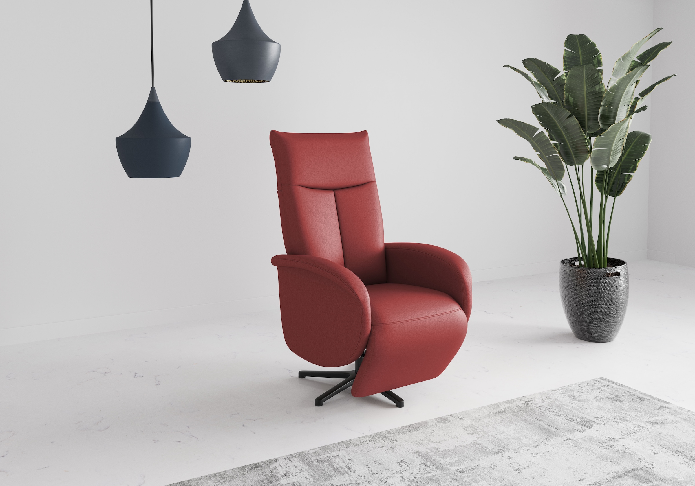 sit&more Höhe Armlehne 66 cm, wahlweise mit Aufstehhilfe, 2 Motoren und Akku