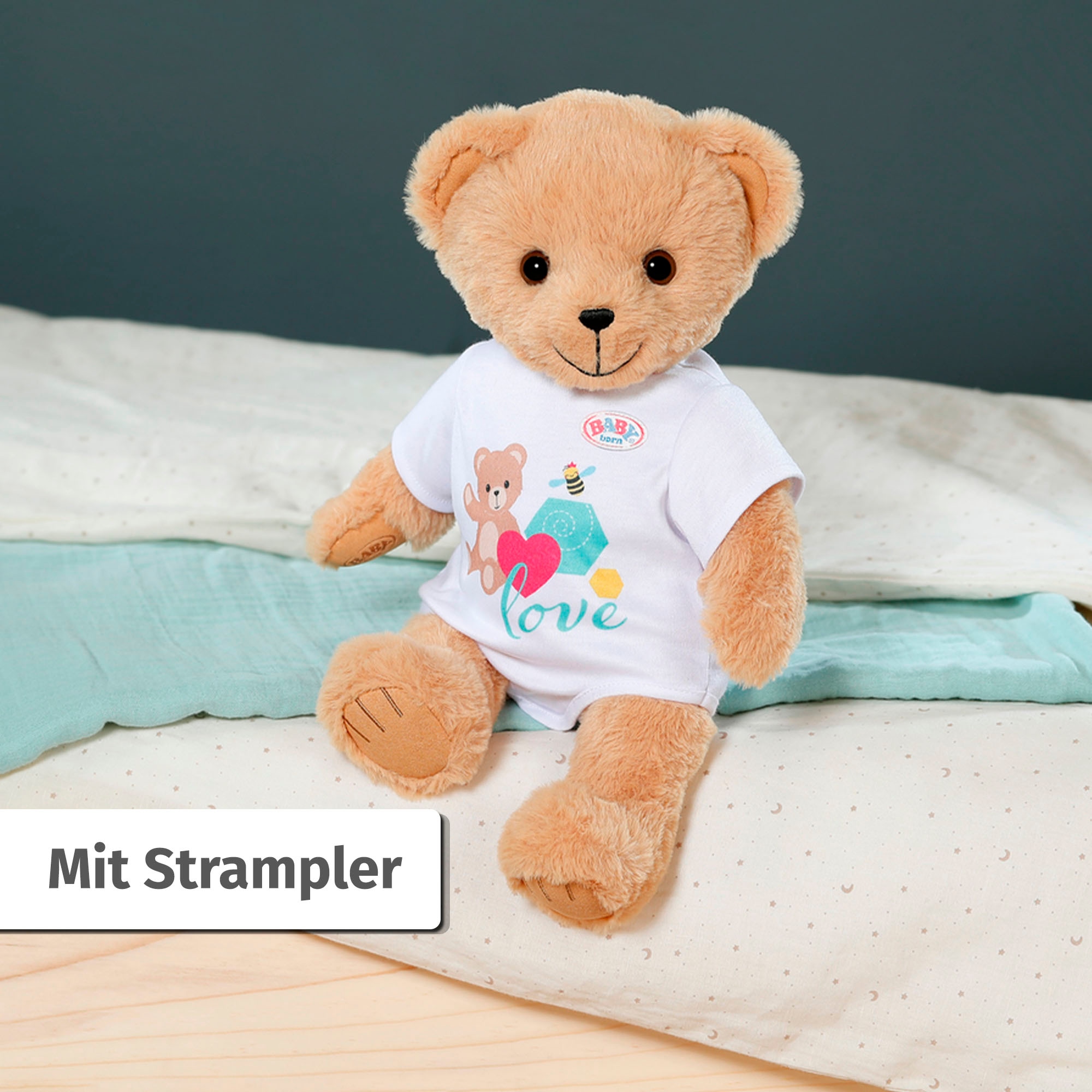 Baby Born Figurine en peluche »Singender Teddy, Deutsch«