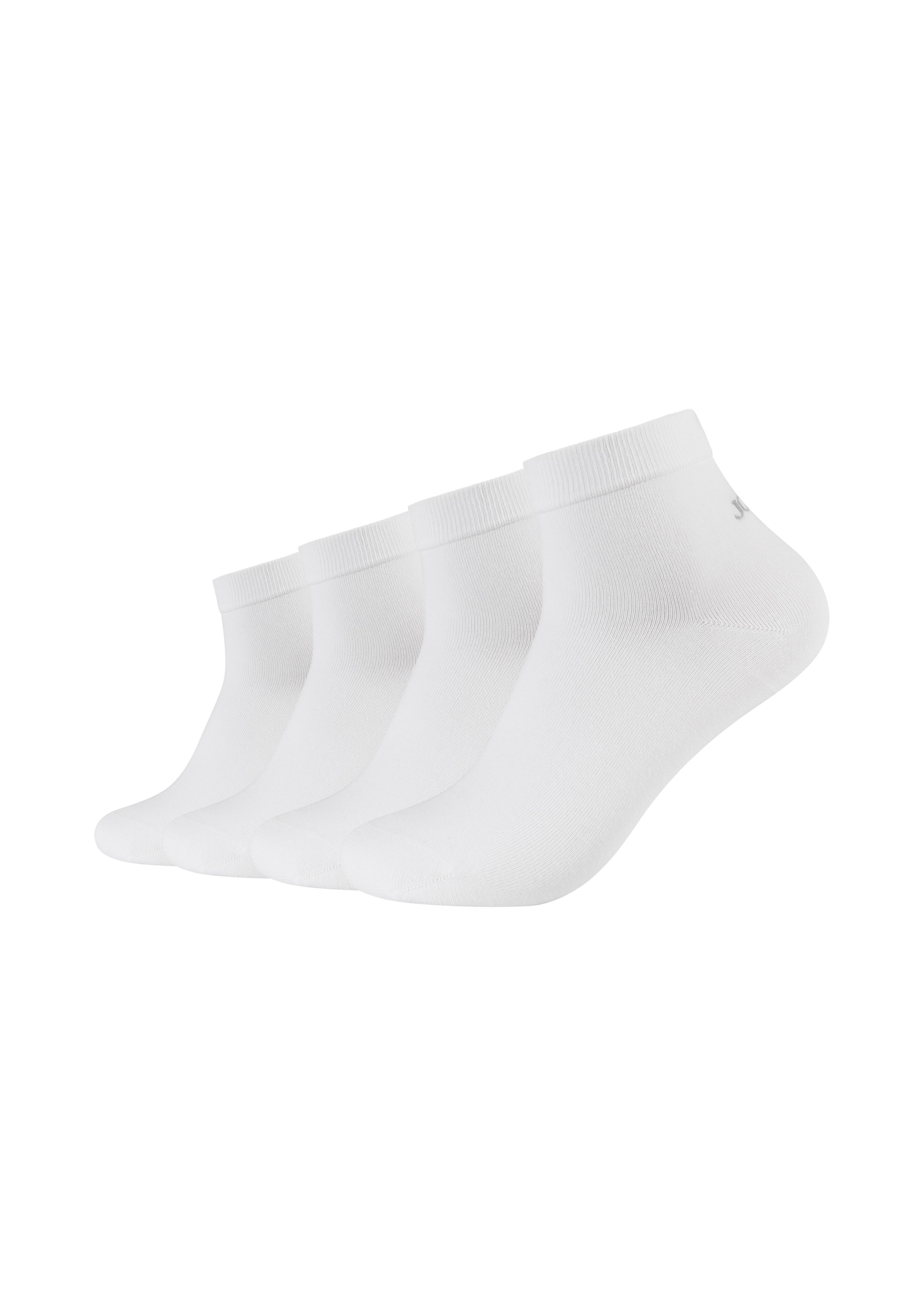 JOOP! Chaussettes courtes »premium essentials« 4 Paar, 4 cuis tlg. mit Logoschriftzug an der Ferse