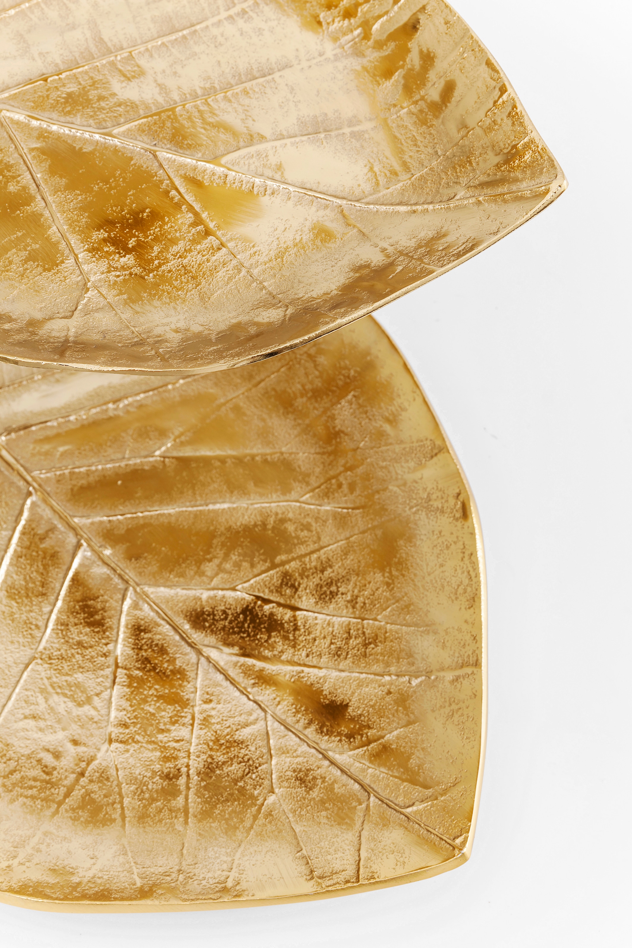 Kare Design Étagère »Deko Etagere Leaf Gold«