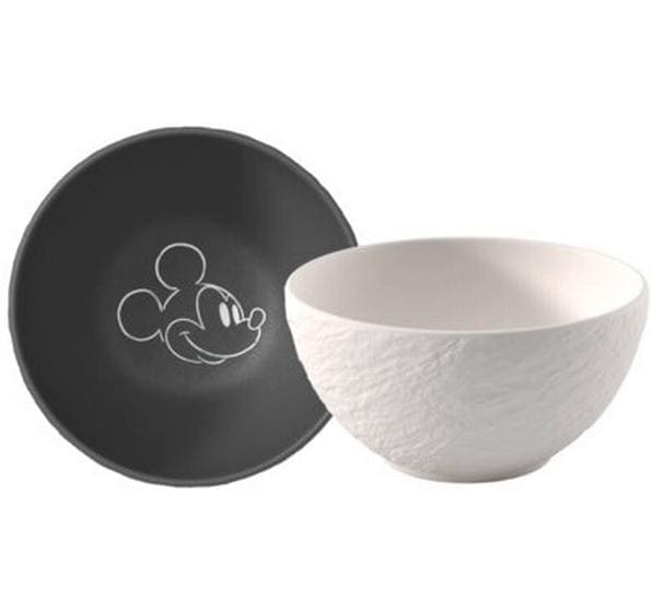 Villeroy & Boch Kindergeschirr-Set »Manufacture Rock – Mickey Mouse , 2-teilig«