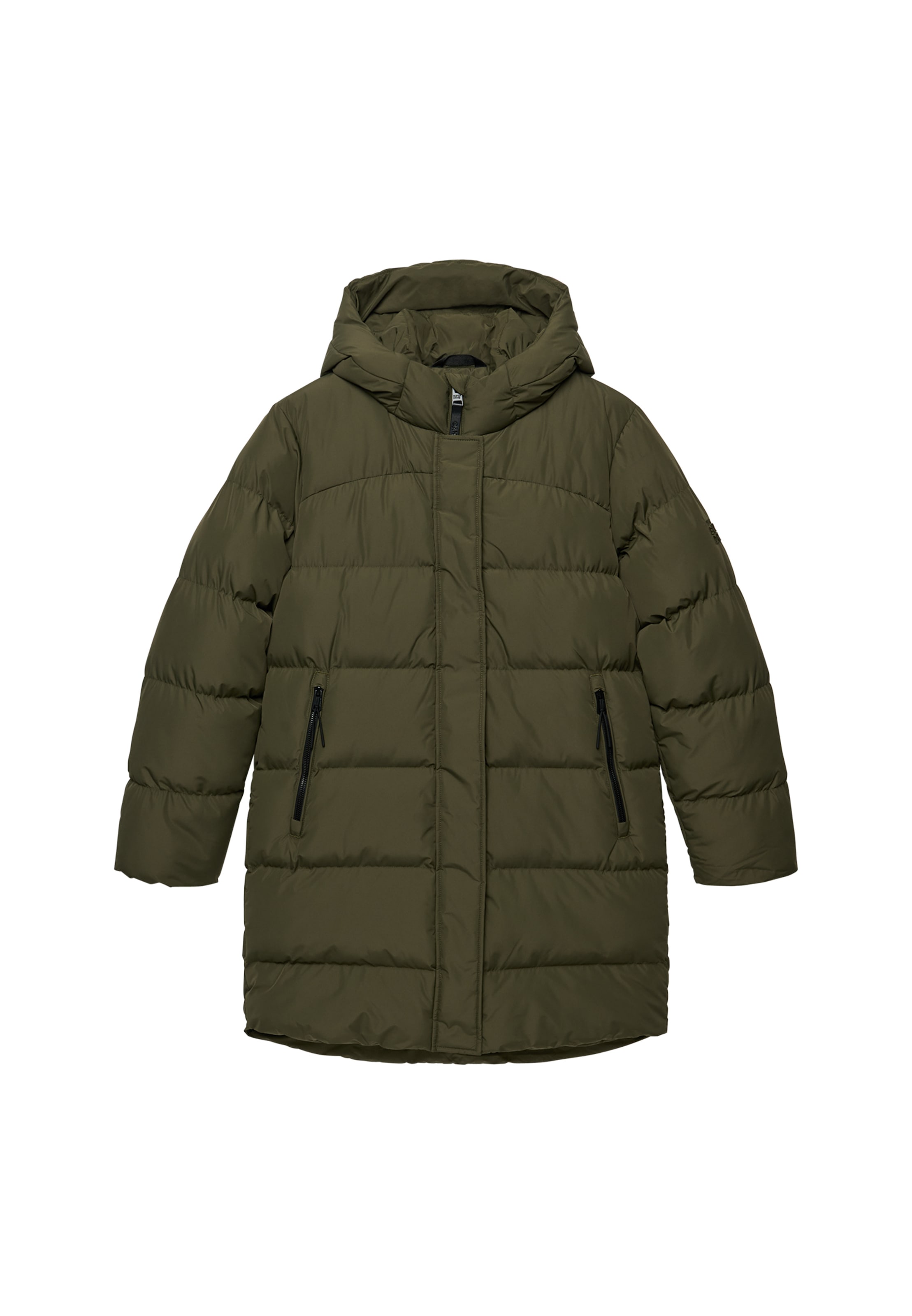 Superdry Veste matelassée »HOODED SPORTS PUFFER MID JKT« fibre synthétique, coupe décontractée