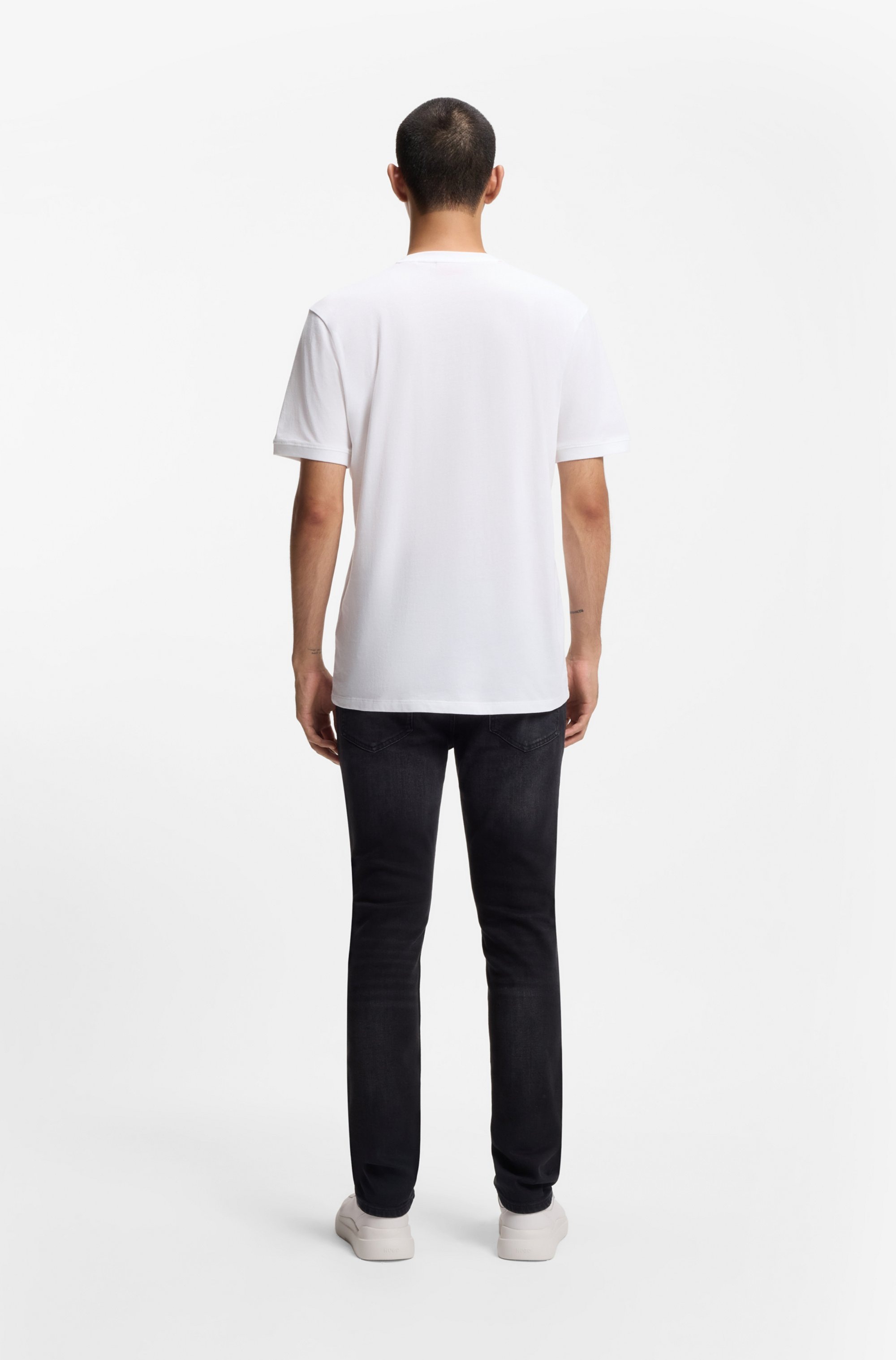 HUGO T-Shirt »Diragolino« Rundhalsausschnitt, Regular Fit, Logo-Label