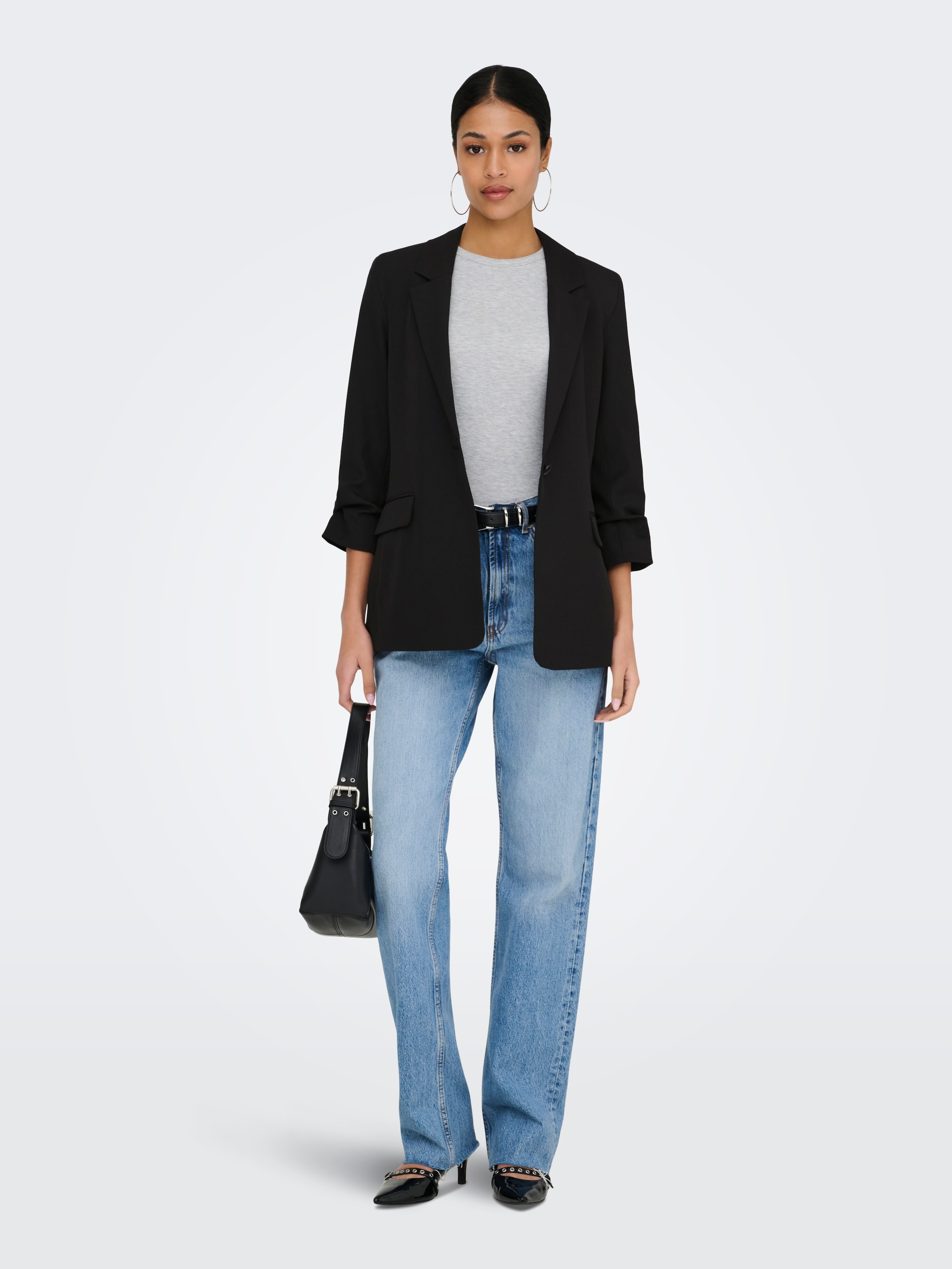 JDY Blazer long »JDYELIZA 3/4 BLAZER TLR« mit Stretch