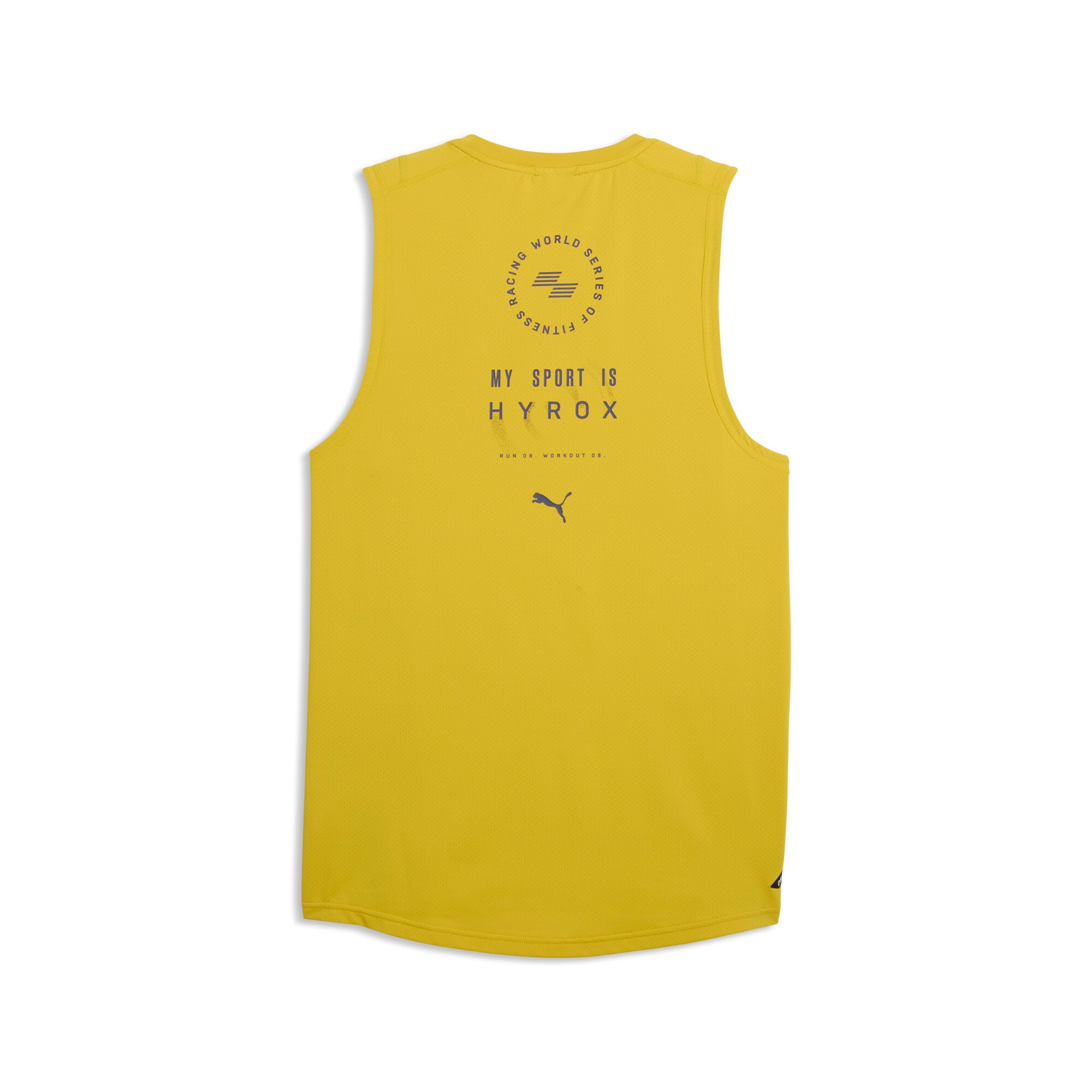 PUMA Débardeur »M  X HYROX DRYELITE TRAINING TANK« ärmelloses Design, sportlicher Stil, Rundhalsausschnitt