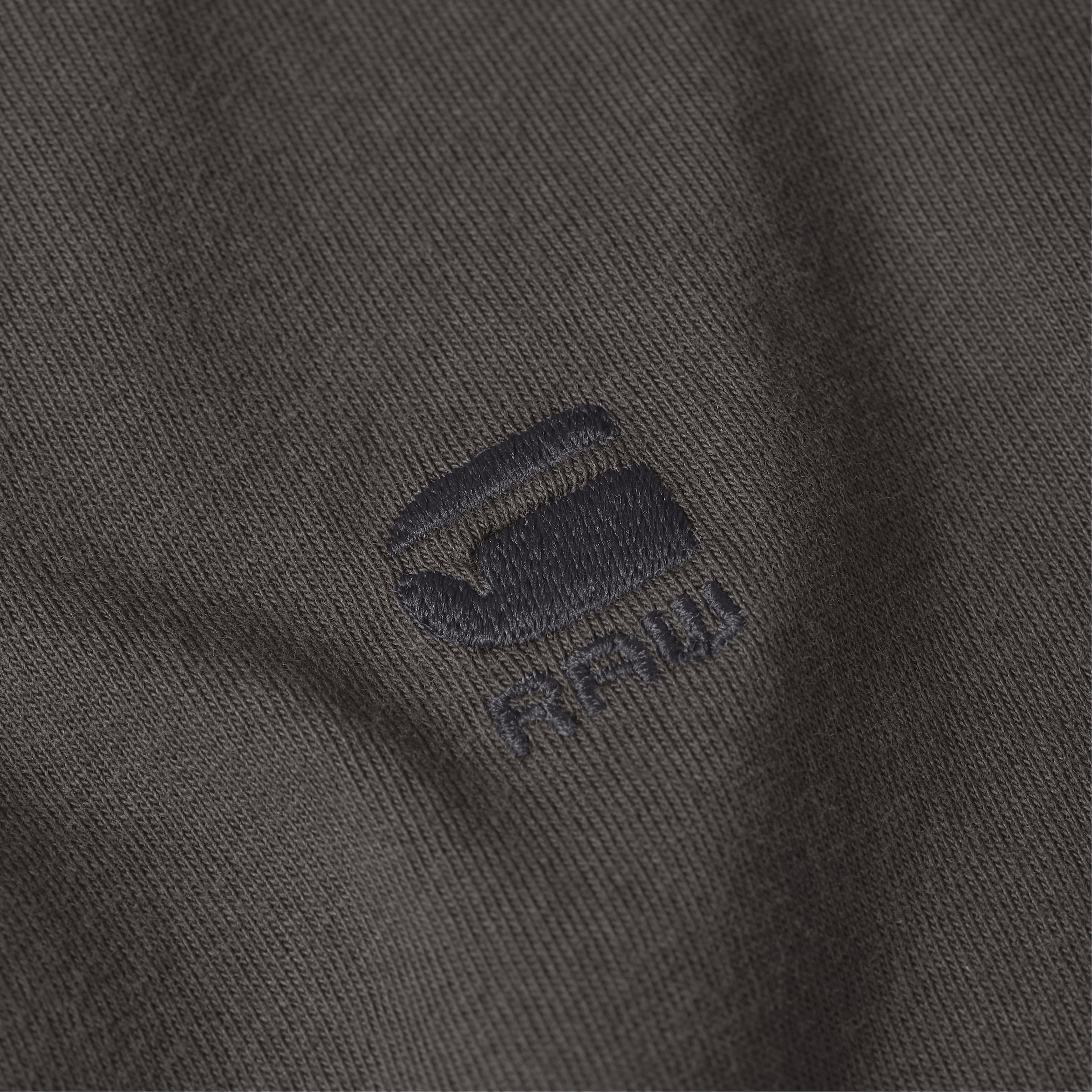 G-STAR T-Shirt »Nifous« Rundhals, mit Rippeinsatz