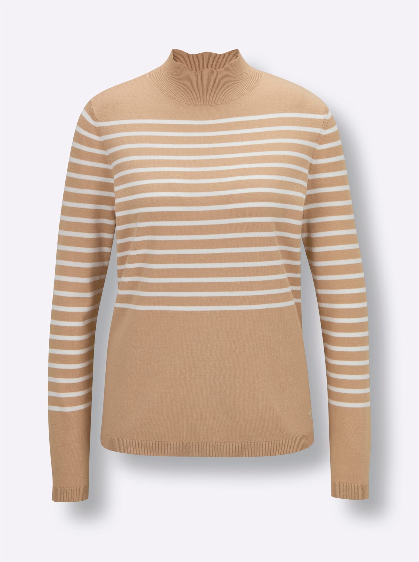 CREATION L PREMIUM Pull à rayures »Lyocell-Mix-Pullover«