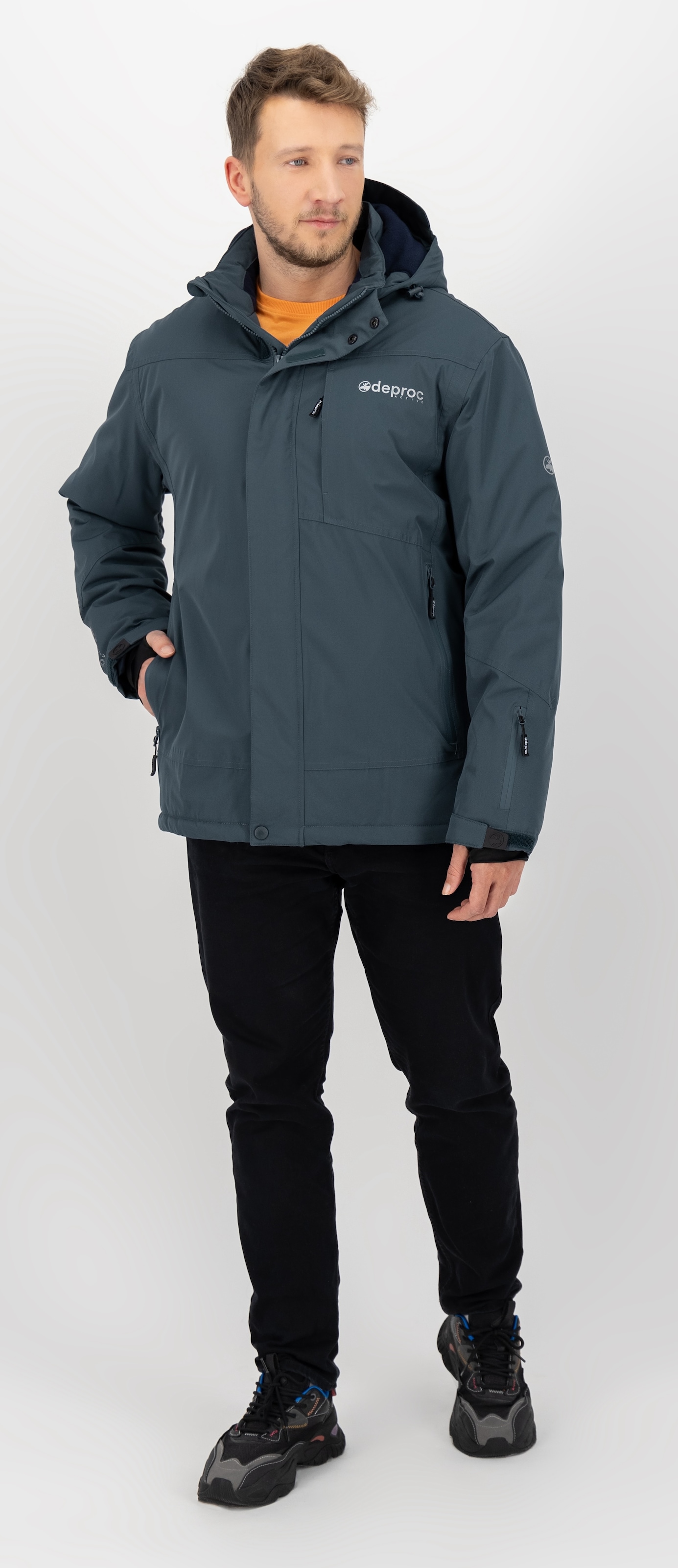 DEPROC Active Veste d'hiver »MONTREAL MEN« avec capuche également disponible en grandes tailles