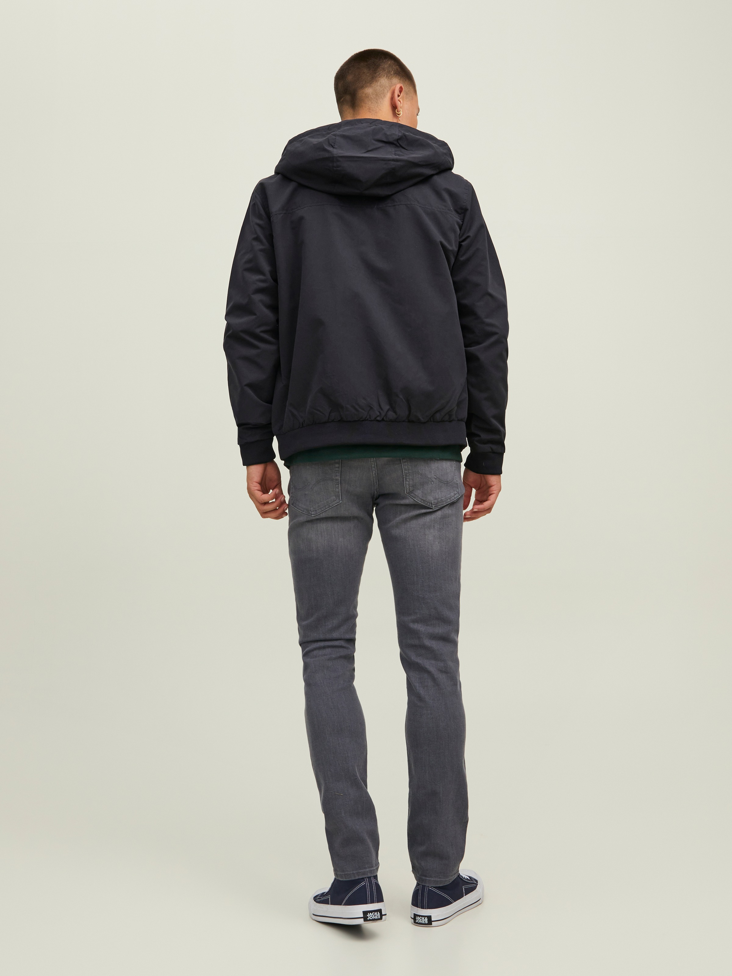 Jack & Jones Blouson »JJERUSH mit Kapuze« mit Kapuze Kunstfaser, regular fit