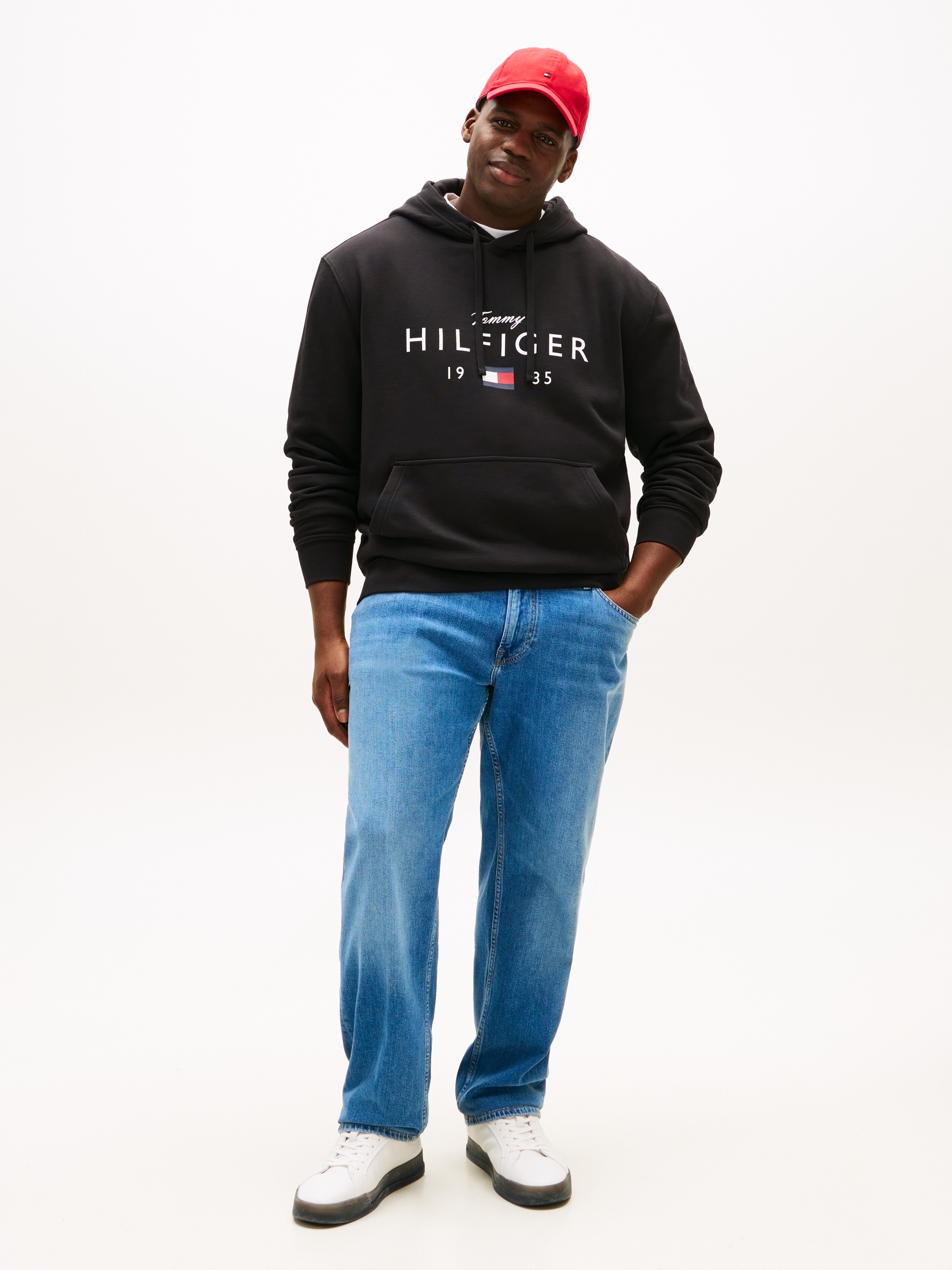 Tommy Hilfiger Big & Tall Gerade Jeans »BT-MADISON« mit Fade-Effekten, regular fit, gerades Bein, Grosse Grössen