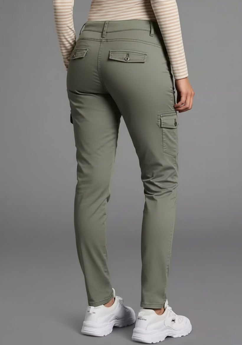 KangaROOS Pantalon cargo  im mit aufgesetzten Taschen seitlich