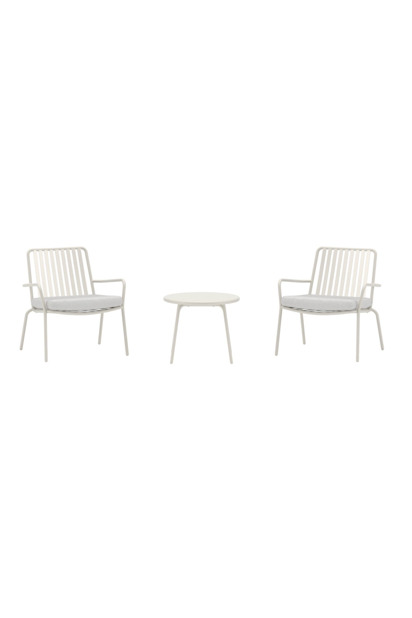 Venture Home Gartenlounge-Set »Mykonos, grosszügiges Outdoor-Set für hohen Sitzkomfort« 3 tlg. Loungemöbel mit Stoffbezug, angenehm, weich