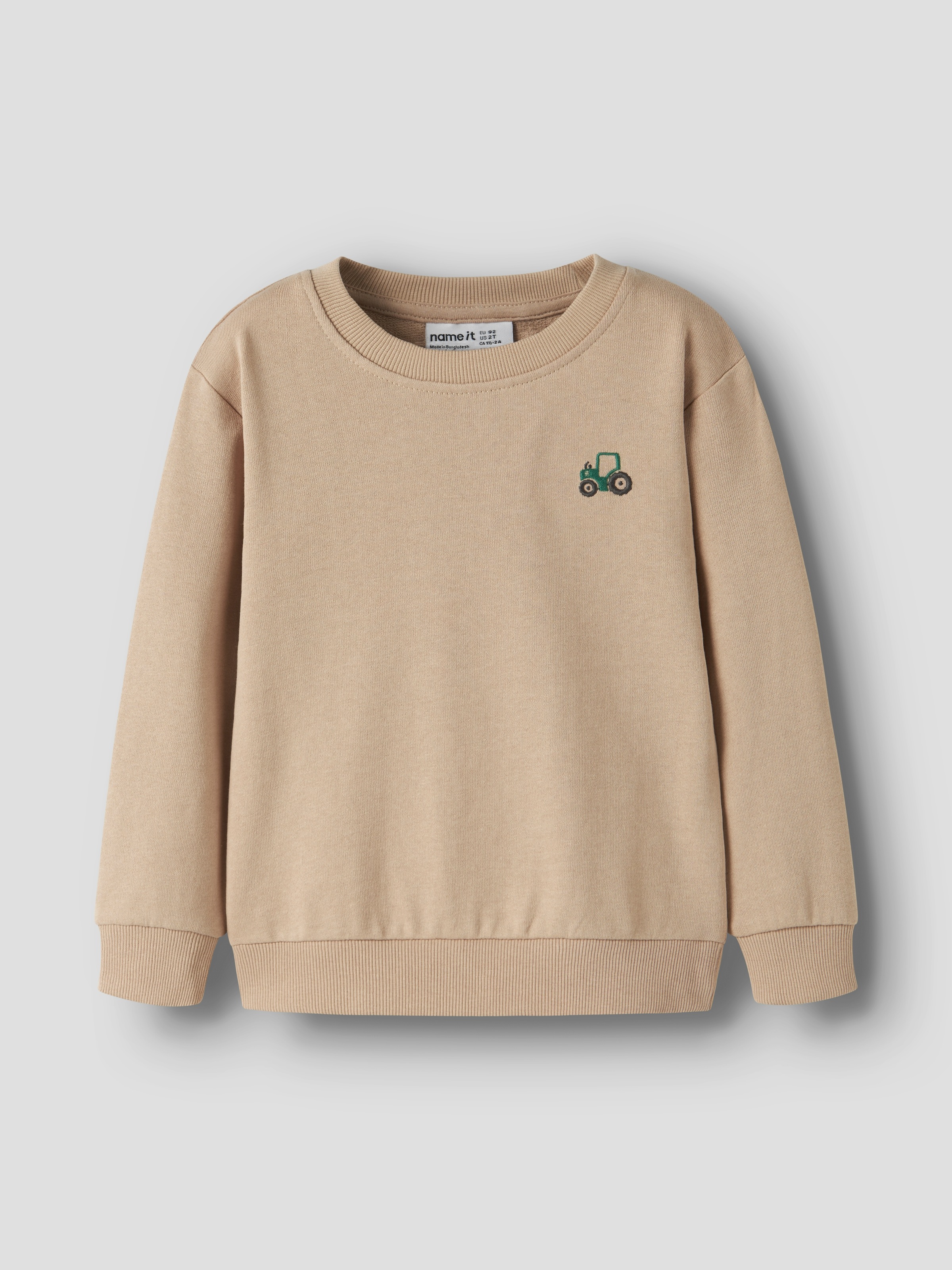Name It Sweat-shirt »NMMVALLEN LS NREG SWEAT UNB«, Baumwollmischung, regular fit
