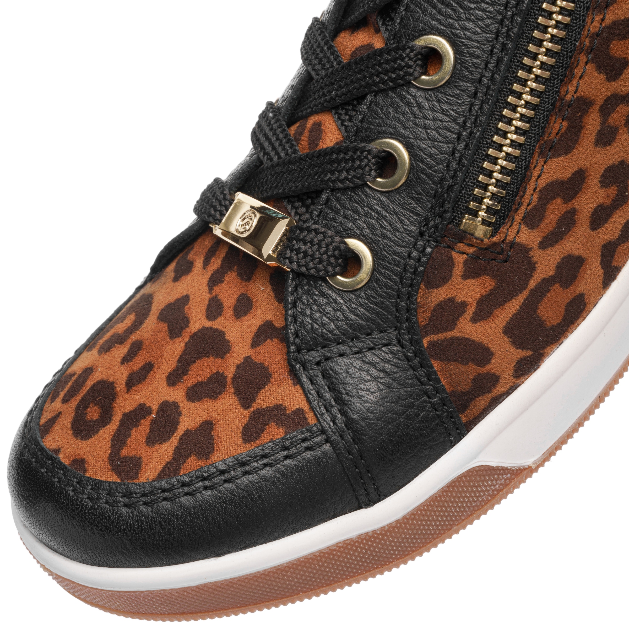Ara Bottines de sneakers »ROM«  baskets montantes, boots à lacets avec garnitures contrastées