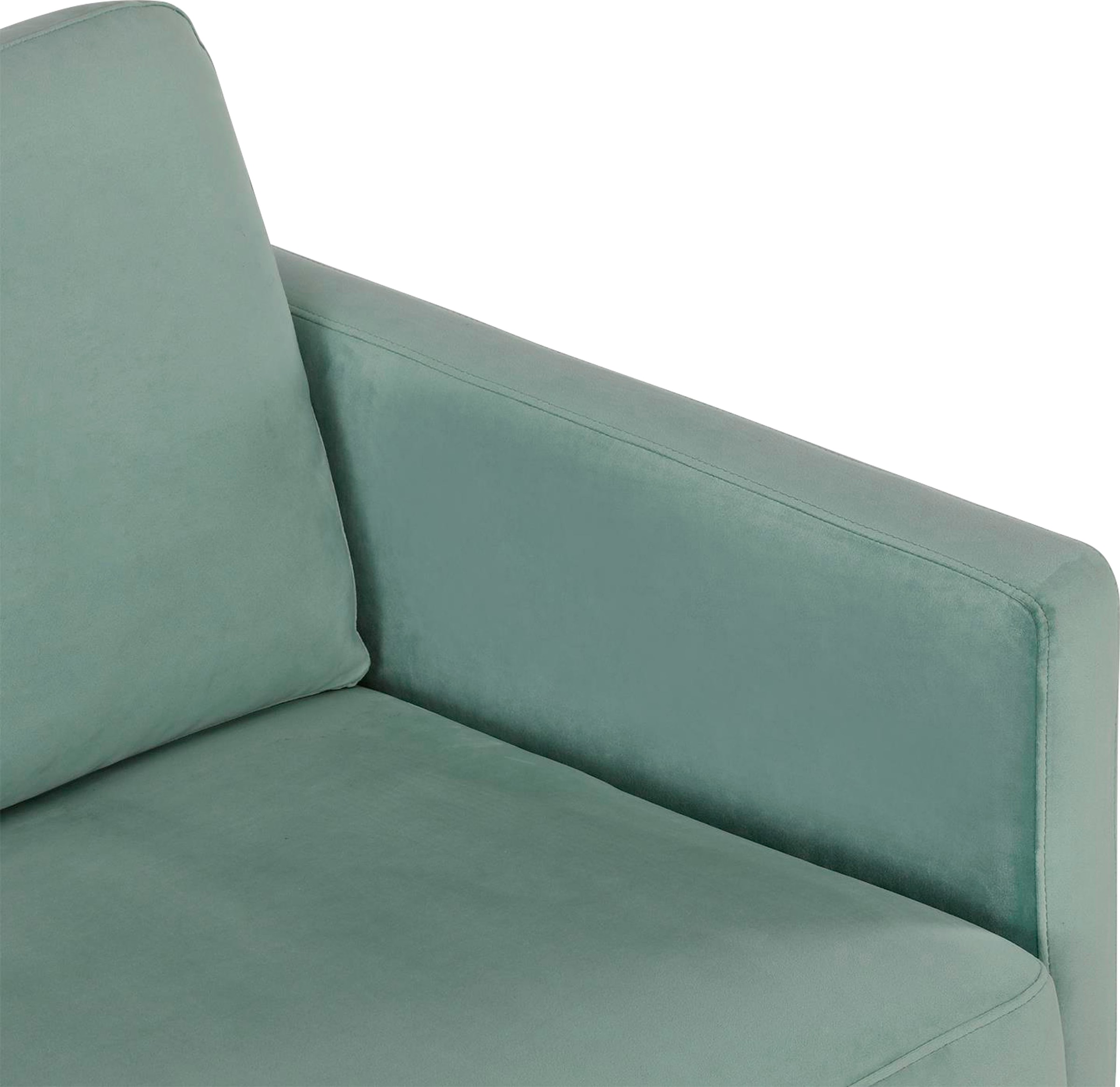 CosmoLiving by Cosmopolitan 3-places »Highland« pflegeleichter Veloursbezug, Sitz und Rücken gepolstert, Sitzhöhe 46cm