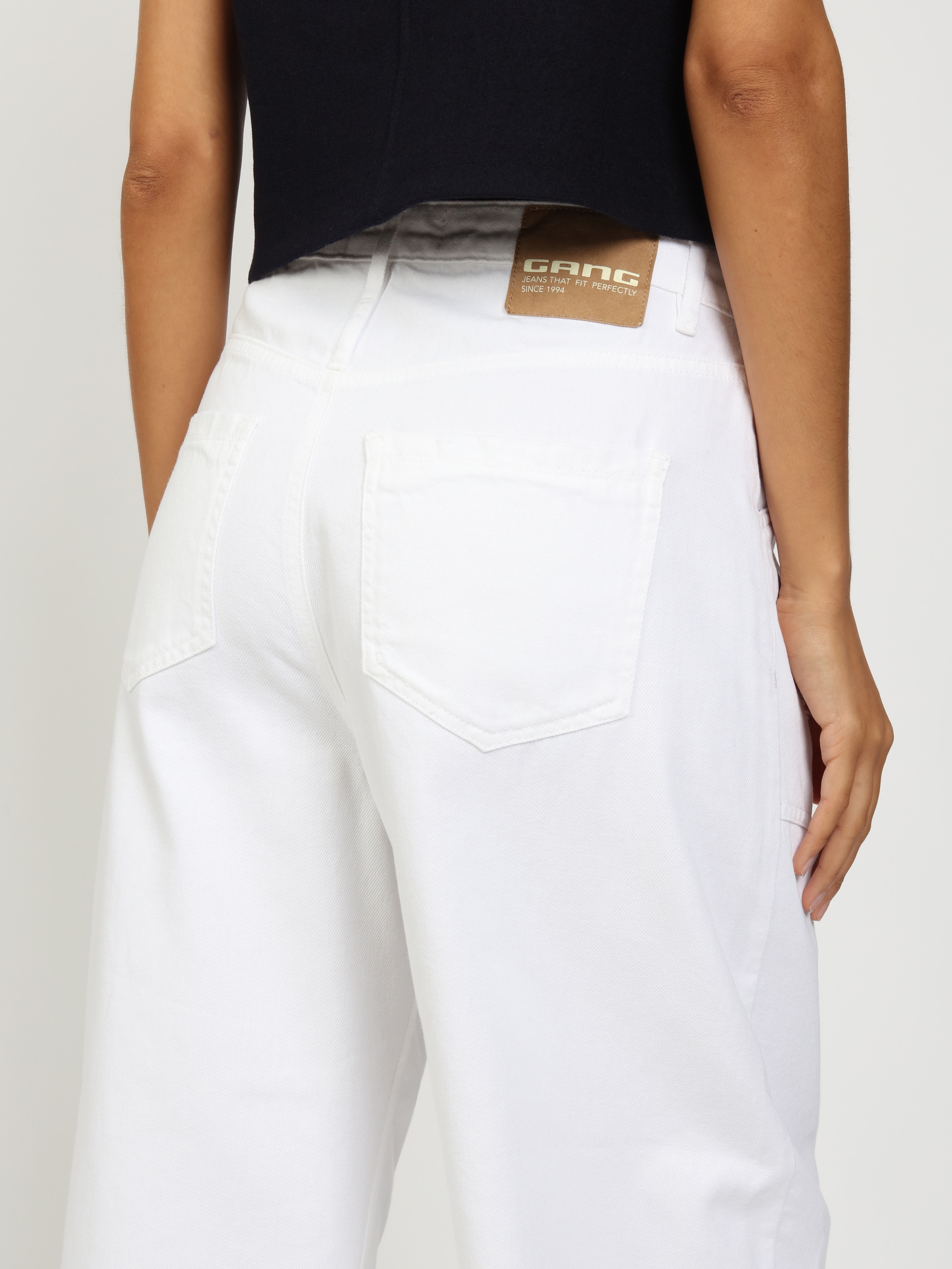 GANG Jeans Relax-fit »94ODINA« forme O avec poches plaquées