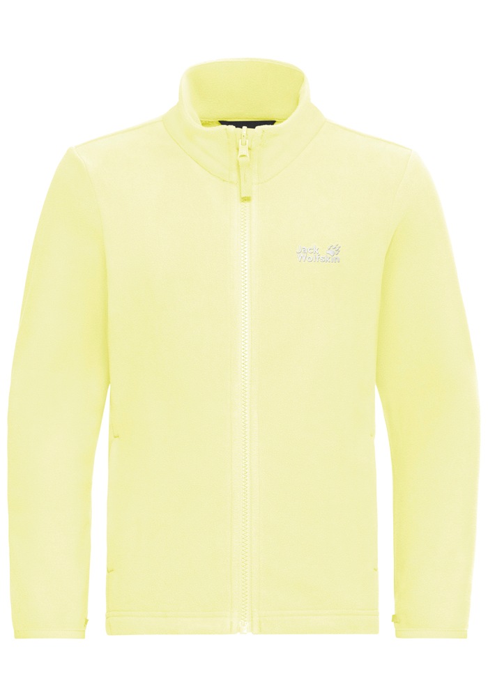 Jack Wolfskin Fleecejacke »TAUNUS 100 FZ K« winddicht, wasserabweisend, mit Kinnschutz, atmungsaktiv