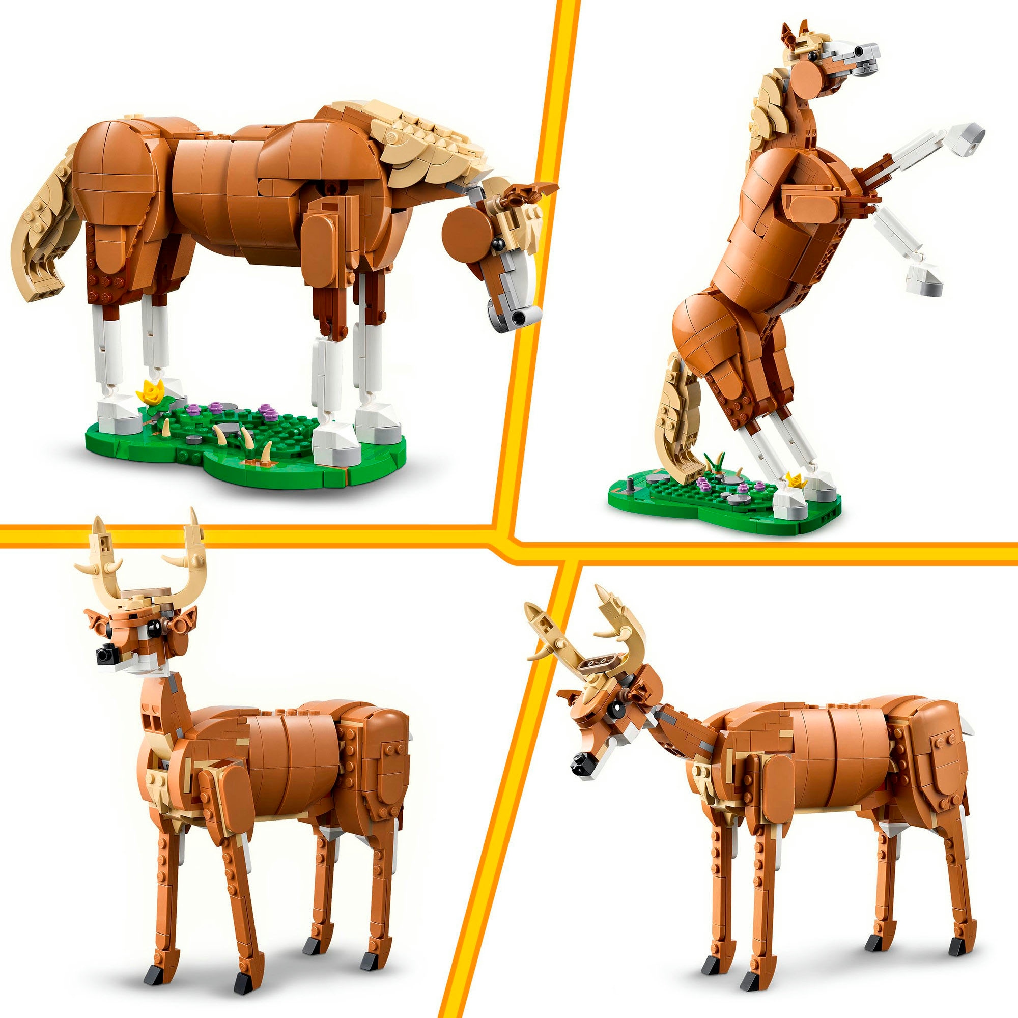 LEGO® Pions de construction »Prächtiges Ross (31166), LEGO LEGO Creator« Made in Europe