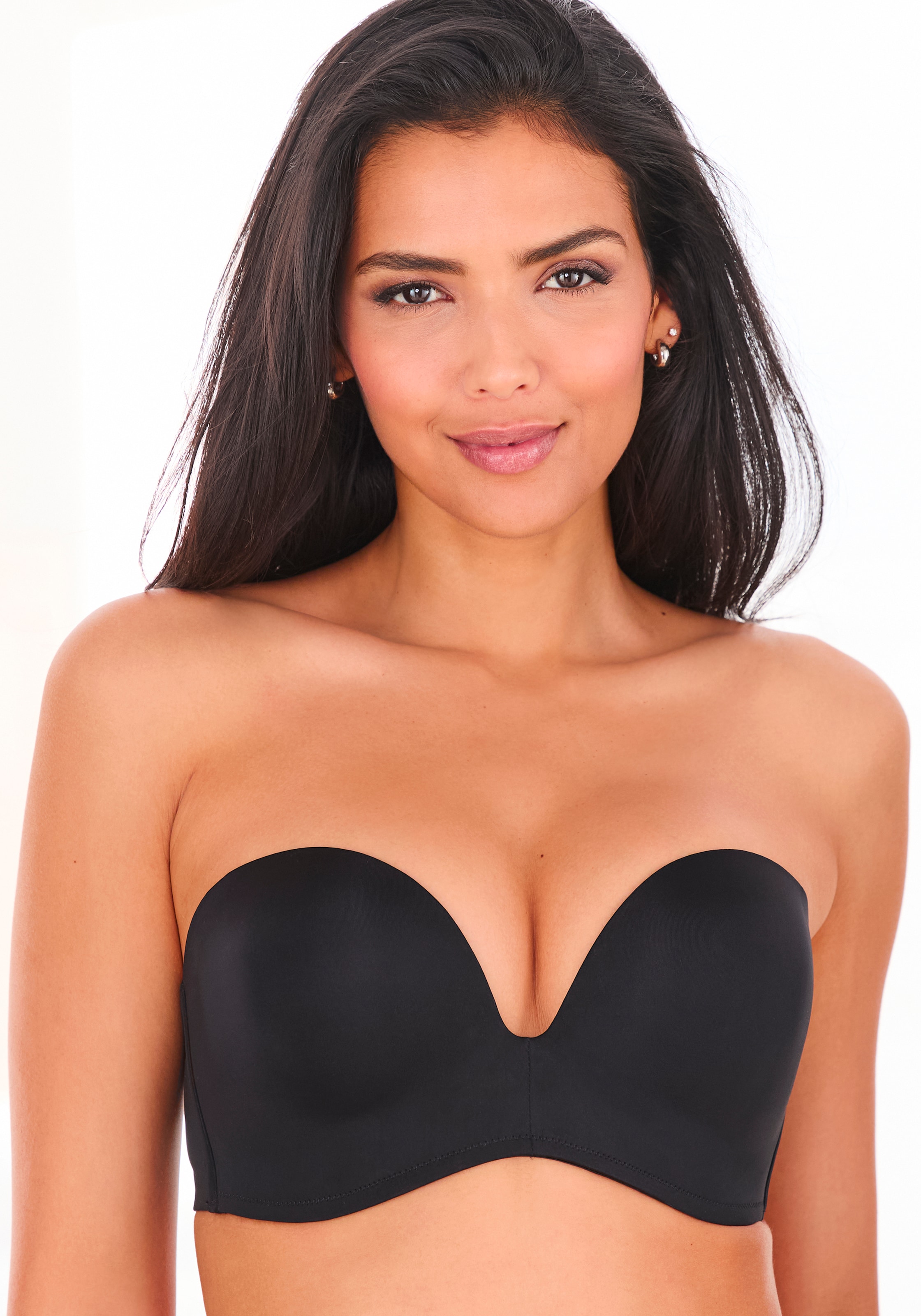 LASCANA Soutien-gorge Multiway mit 3 Tragevarianten, integrierter Stützfunktion, Push-up-Kissen