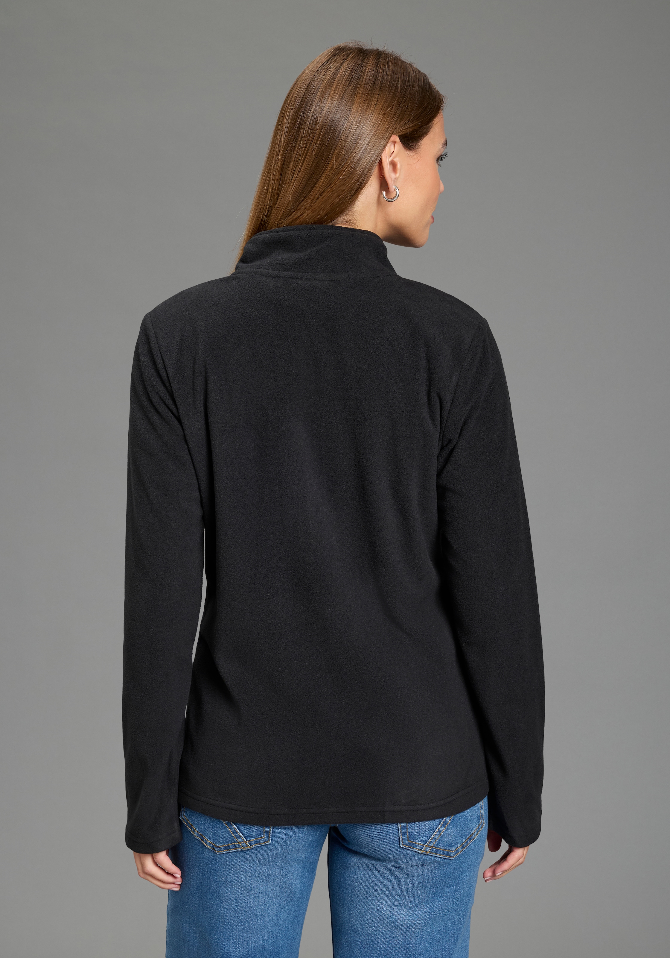 Eastwind Veste polaire sans capuche pour les jours froids, 100% polyester, style sportif