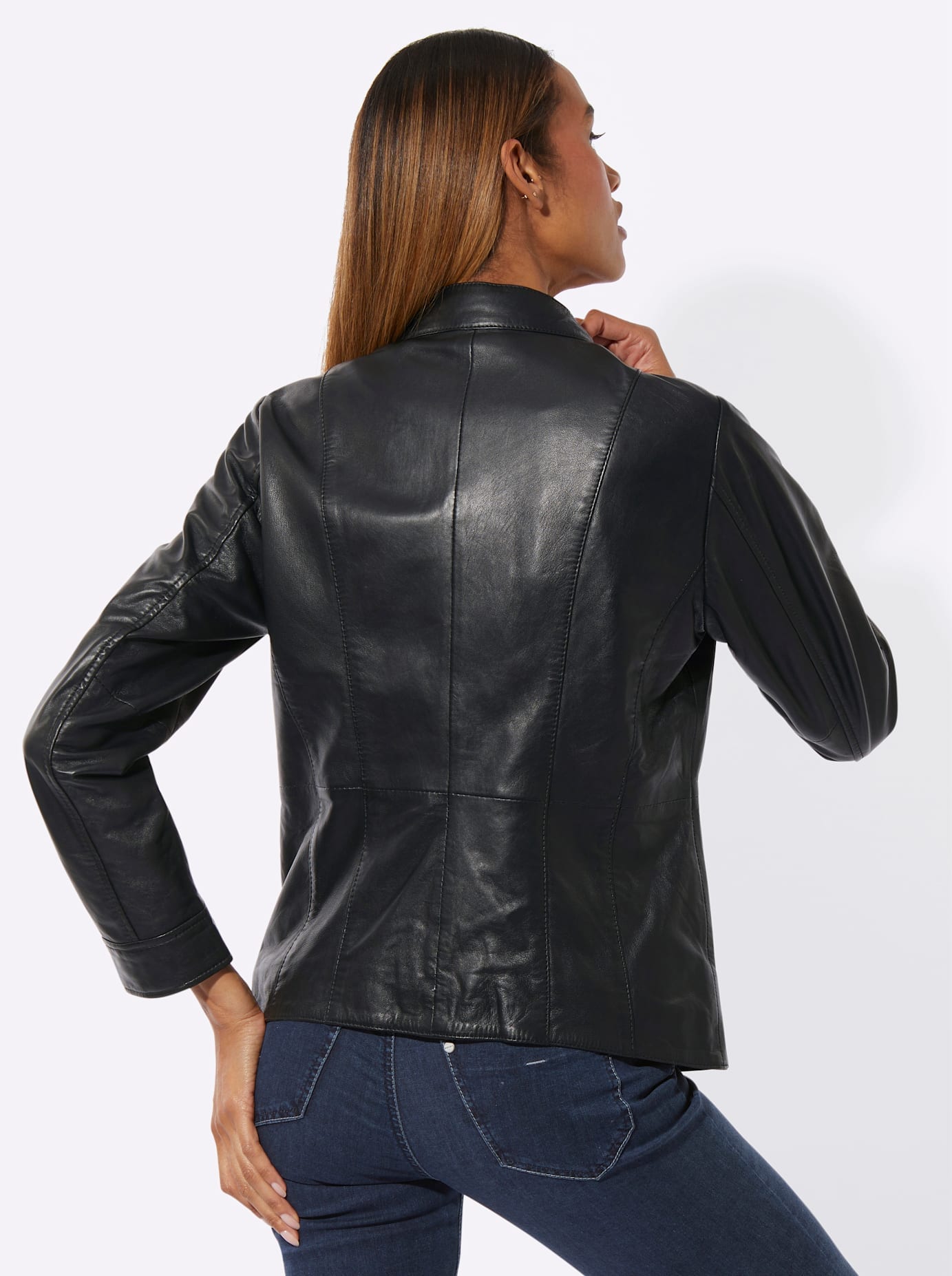 Mainpol Blazer en cuir »Lammnappa-Lederblazer«